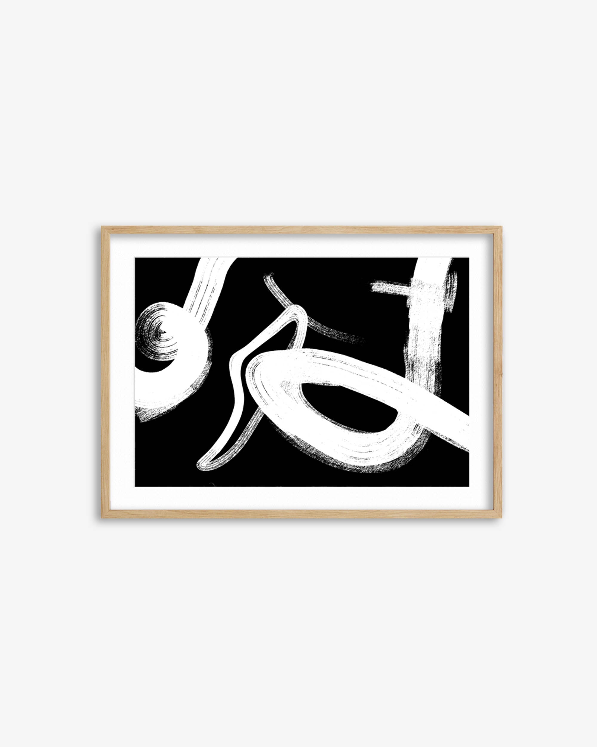 Monochrome Light Art Print