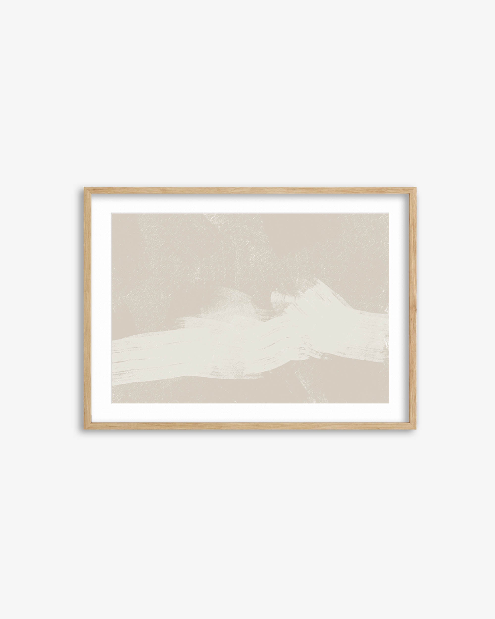 Neutral Abstract Sands Art Print