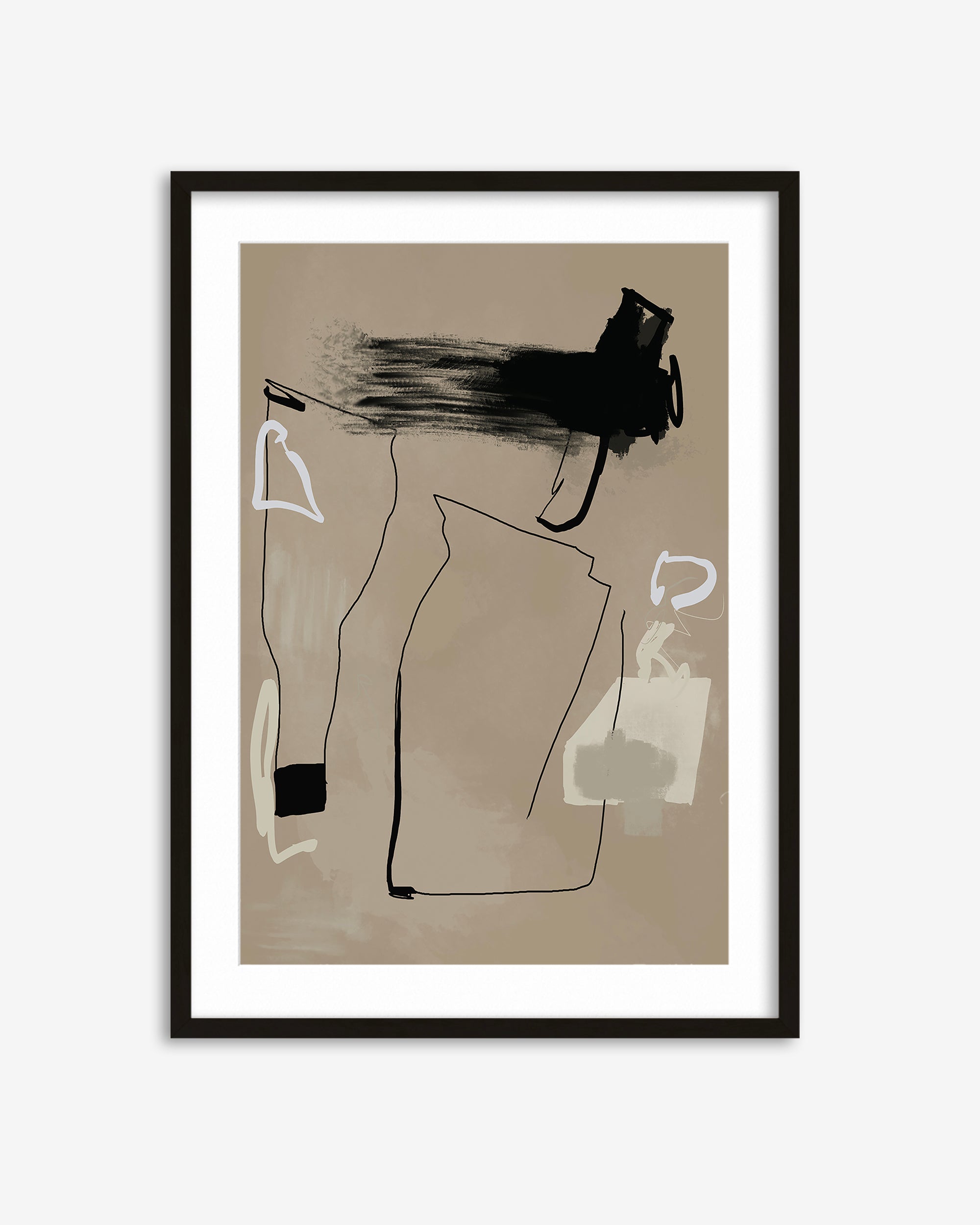 Cave Drawings I Art Print