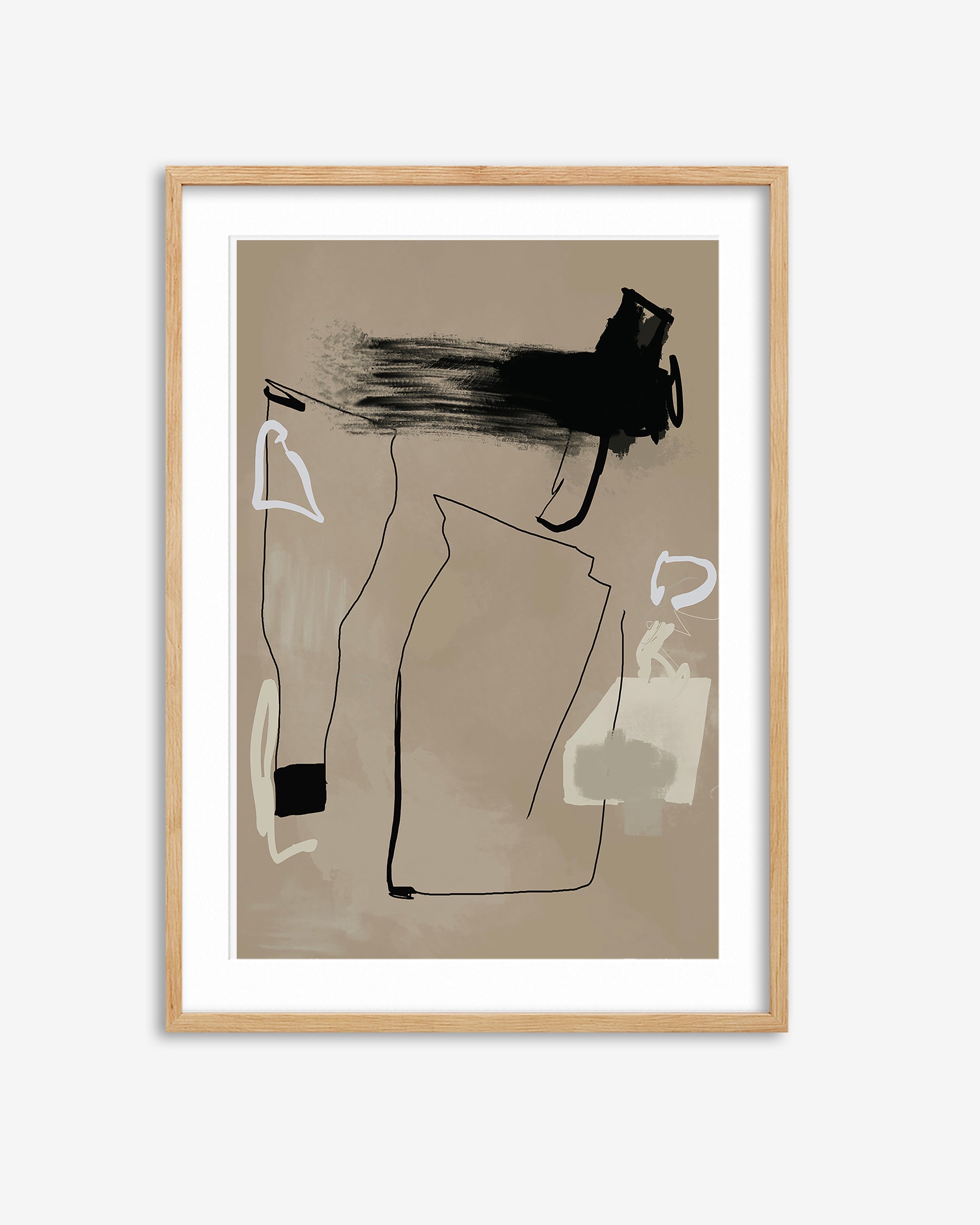 Cave Drawings I Art Print