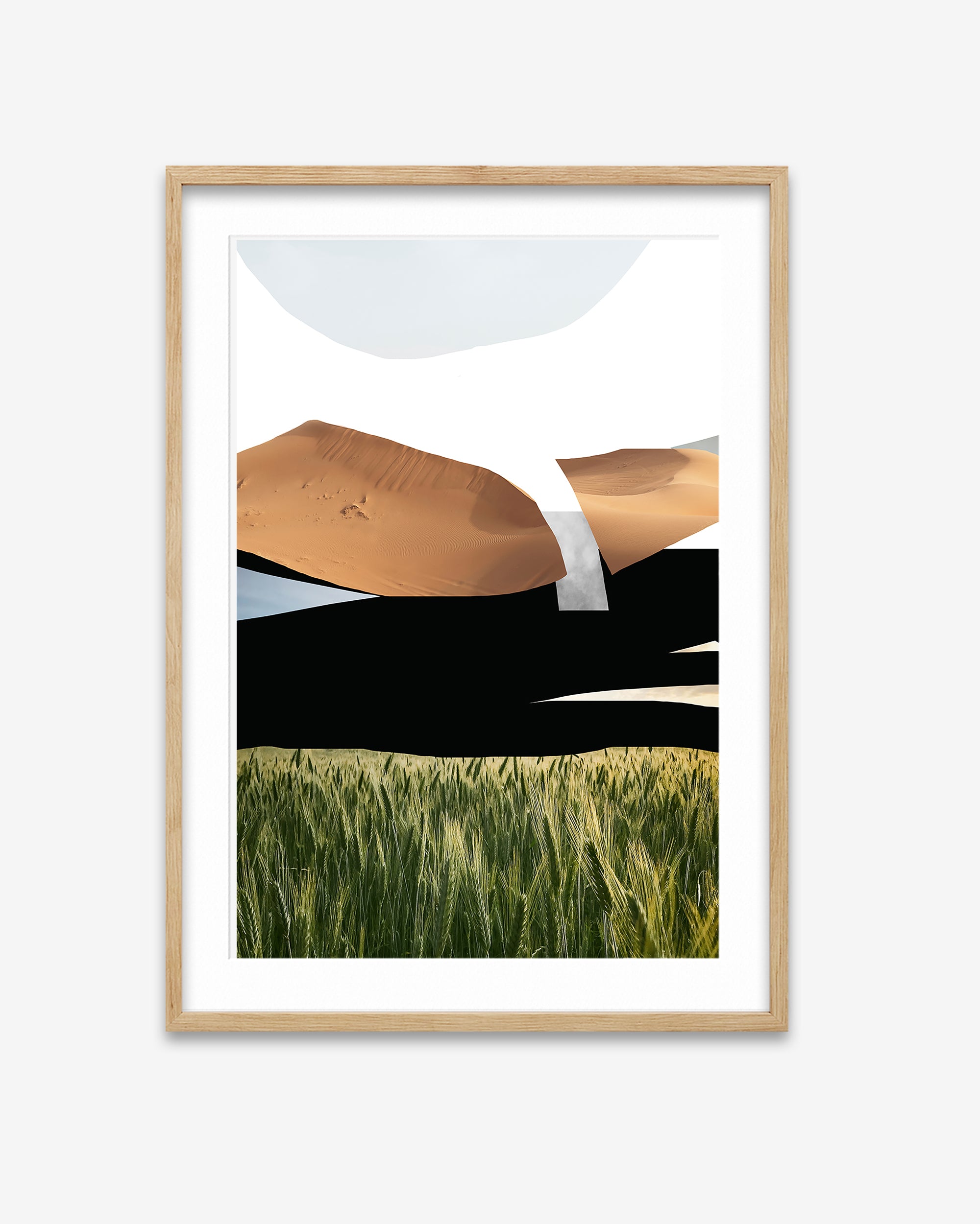 Collage Landscape Art Print