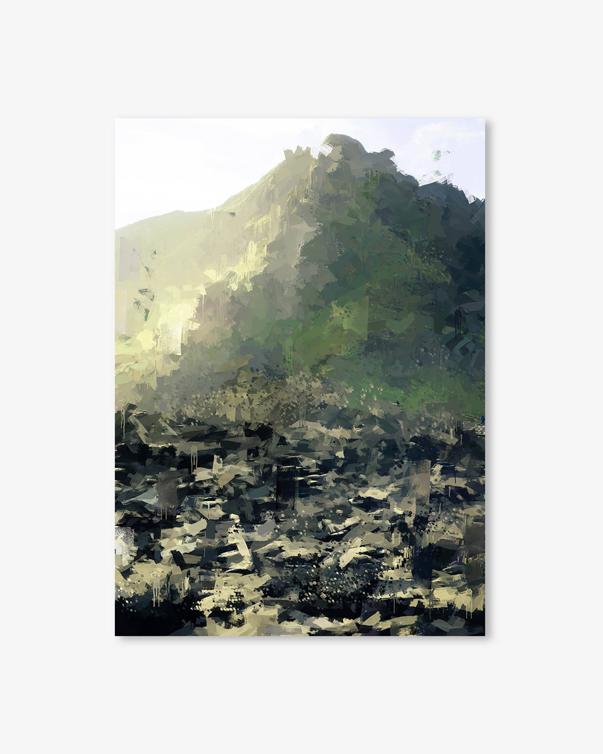 Walk Me To The Mountains Art Print