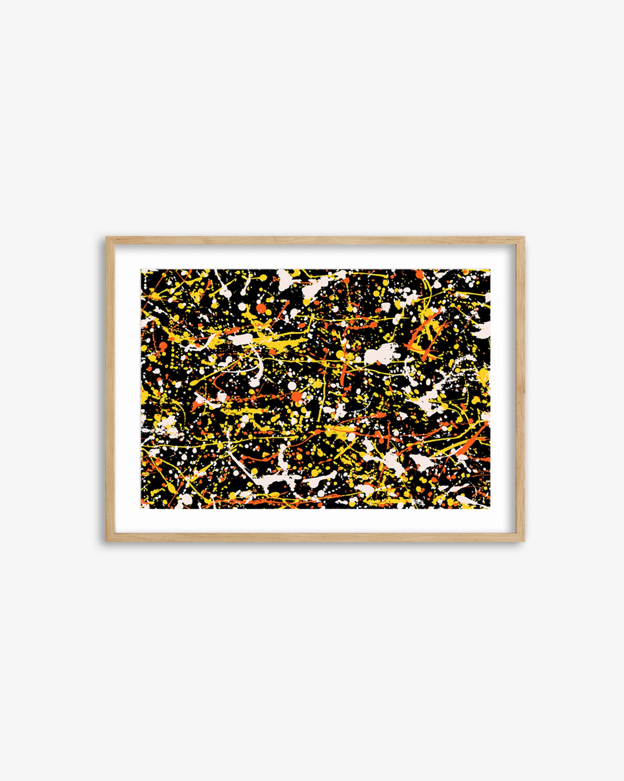 Homage To Pollack VI Art Print