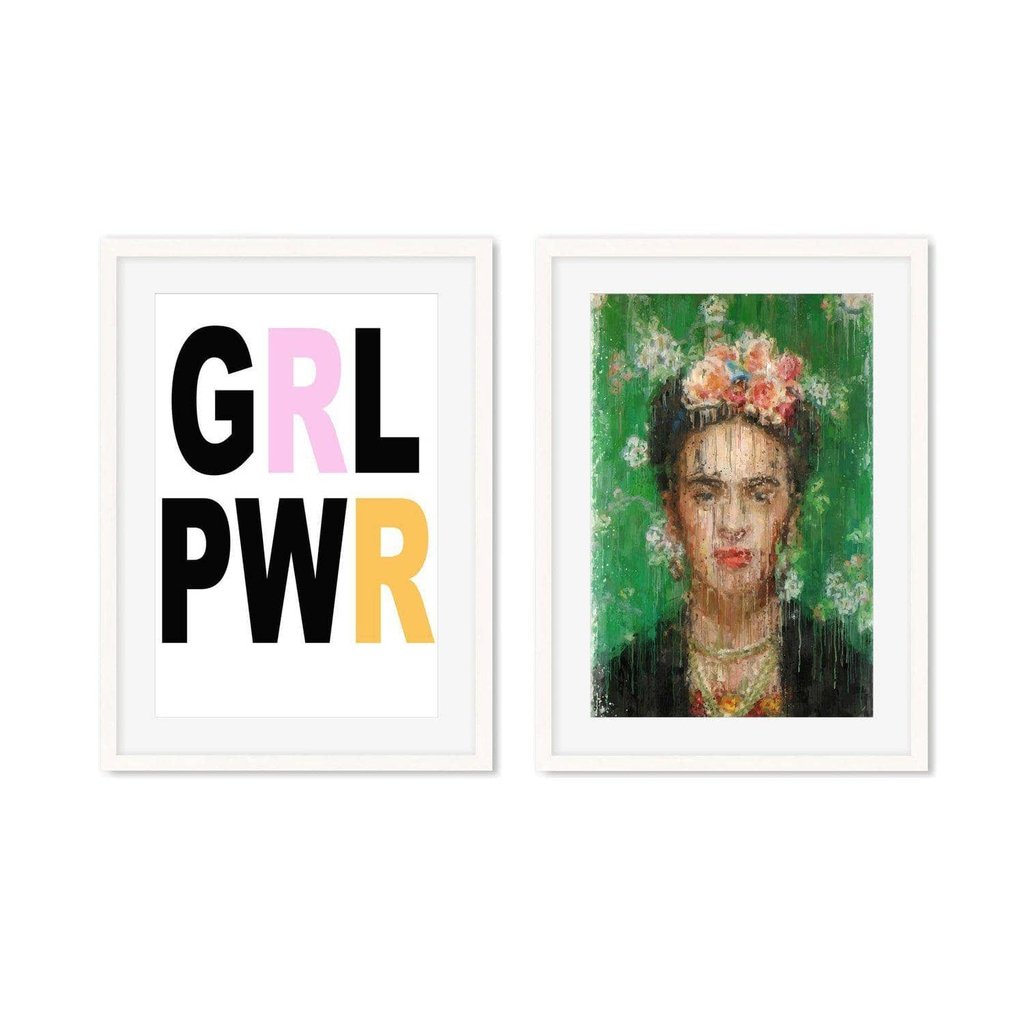 Girls Rule - Print Set Of 2