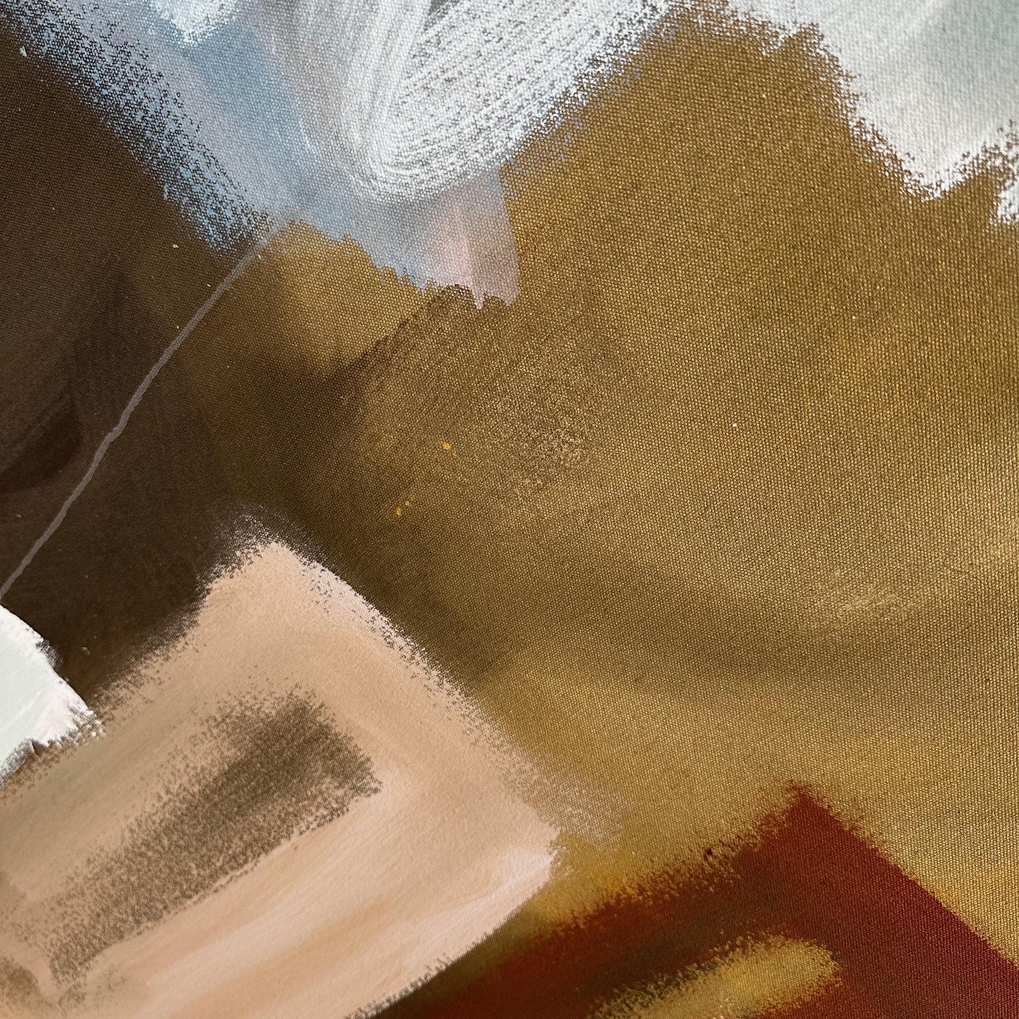 Going Places - Original Painting-Abstract House