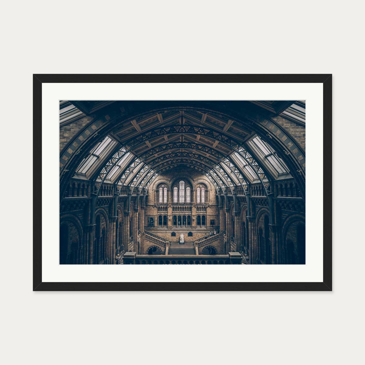 Grand Architecture Art Print — 50 x 70 cm — Black Frame