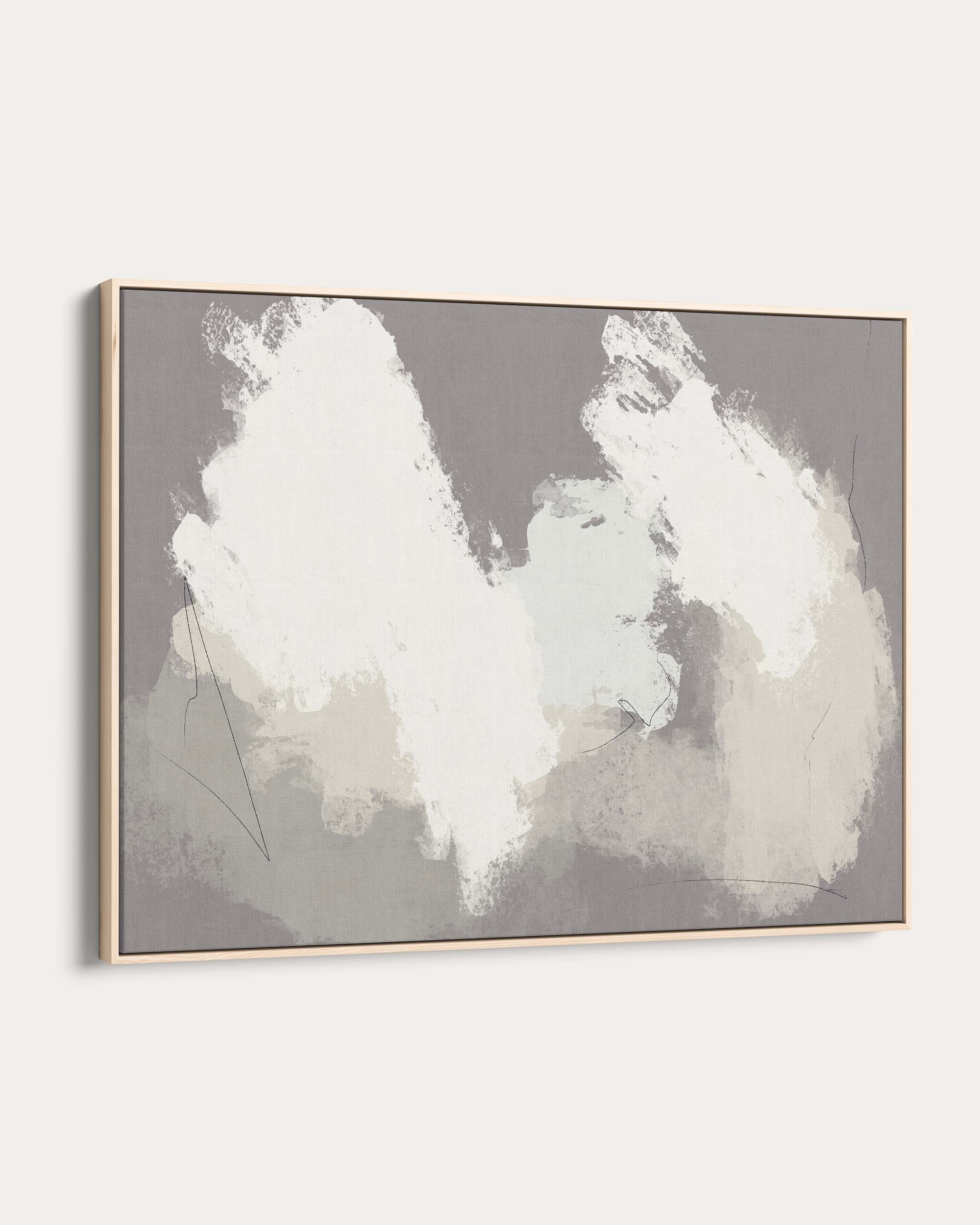 Neutral Notes No4 Canvas Art