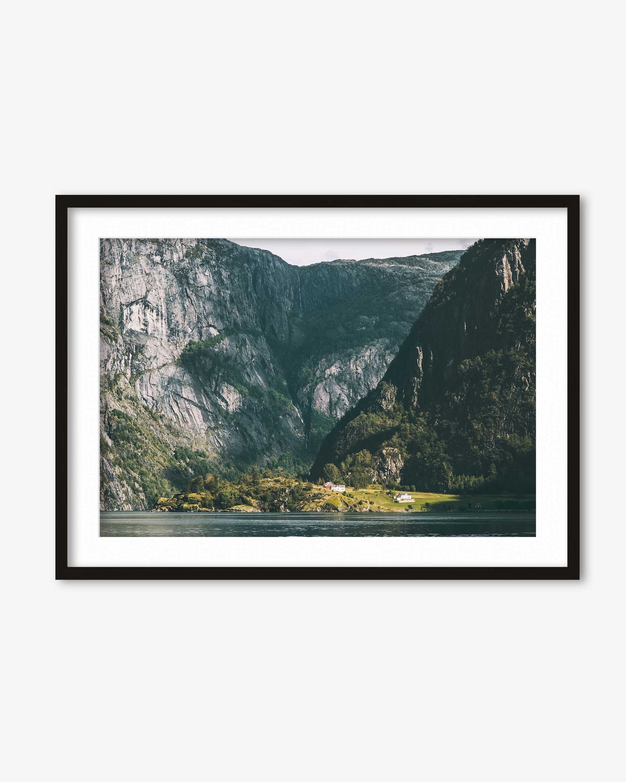 Hidden Beach Wall Art Print