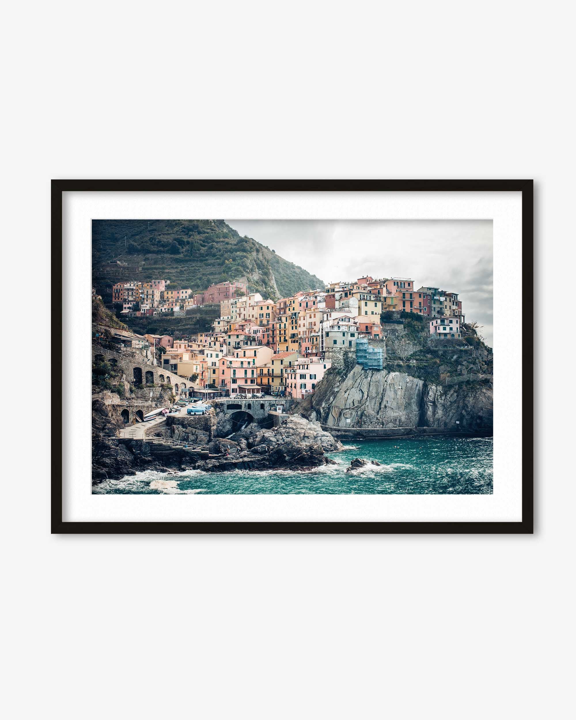 Coastal Town Art Print