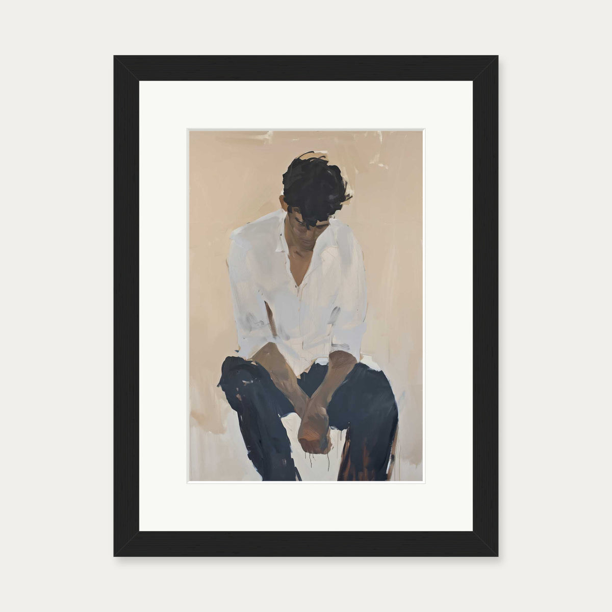 If You Say So Wall Art Print — 30 x 40 cm — Black Frame