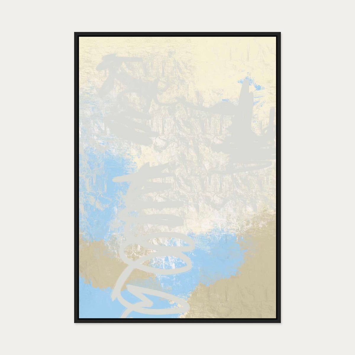Impressions Canvas Art — 70 x 100 cm — Black Frame