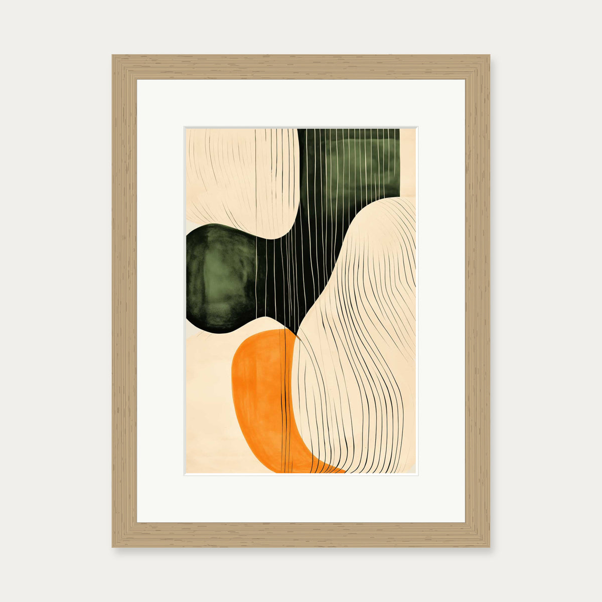 Je Ne Sais Quoi II Art Print — 30 x 40 cm — Oak Frame