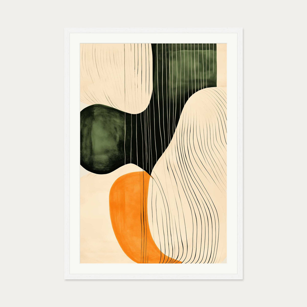 Je Ne Sais Quoi II Art Print — 70 x 100 cm — White Frame