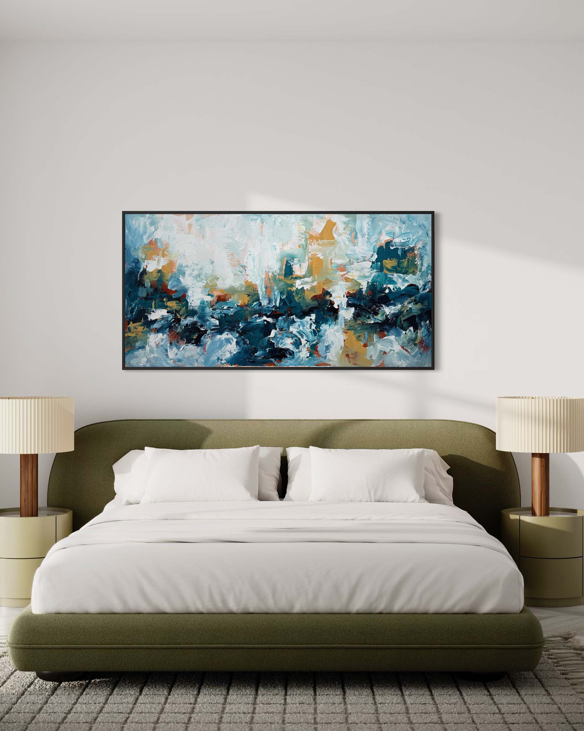 Waves Of Change | Original Painting | 150x76cm