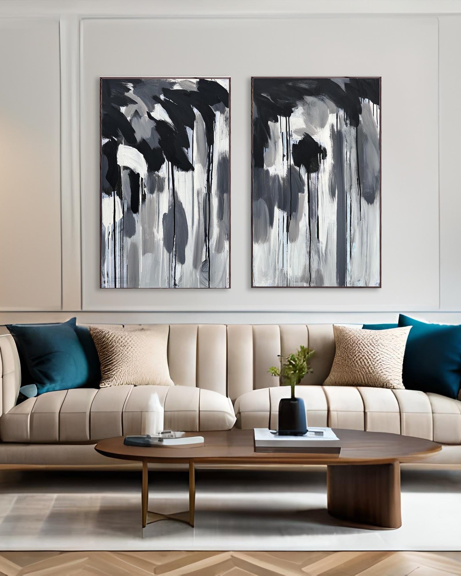 Beauty In The Storm | Original Paintings Set