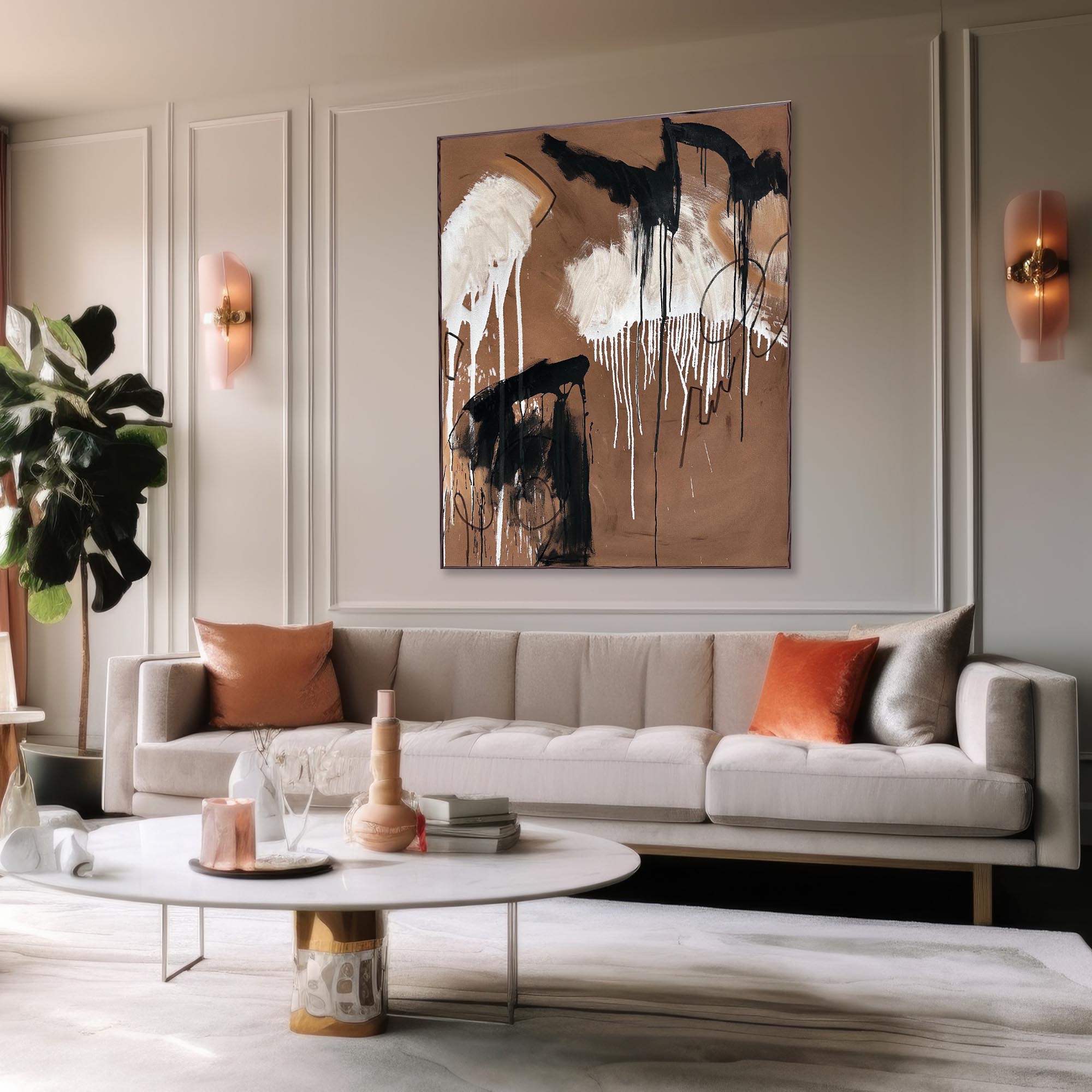 Applause Of A Distant Crowd | Original Painting | 150x120cm