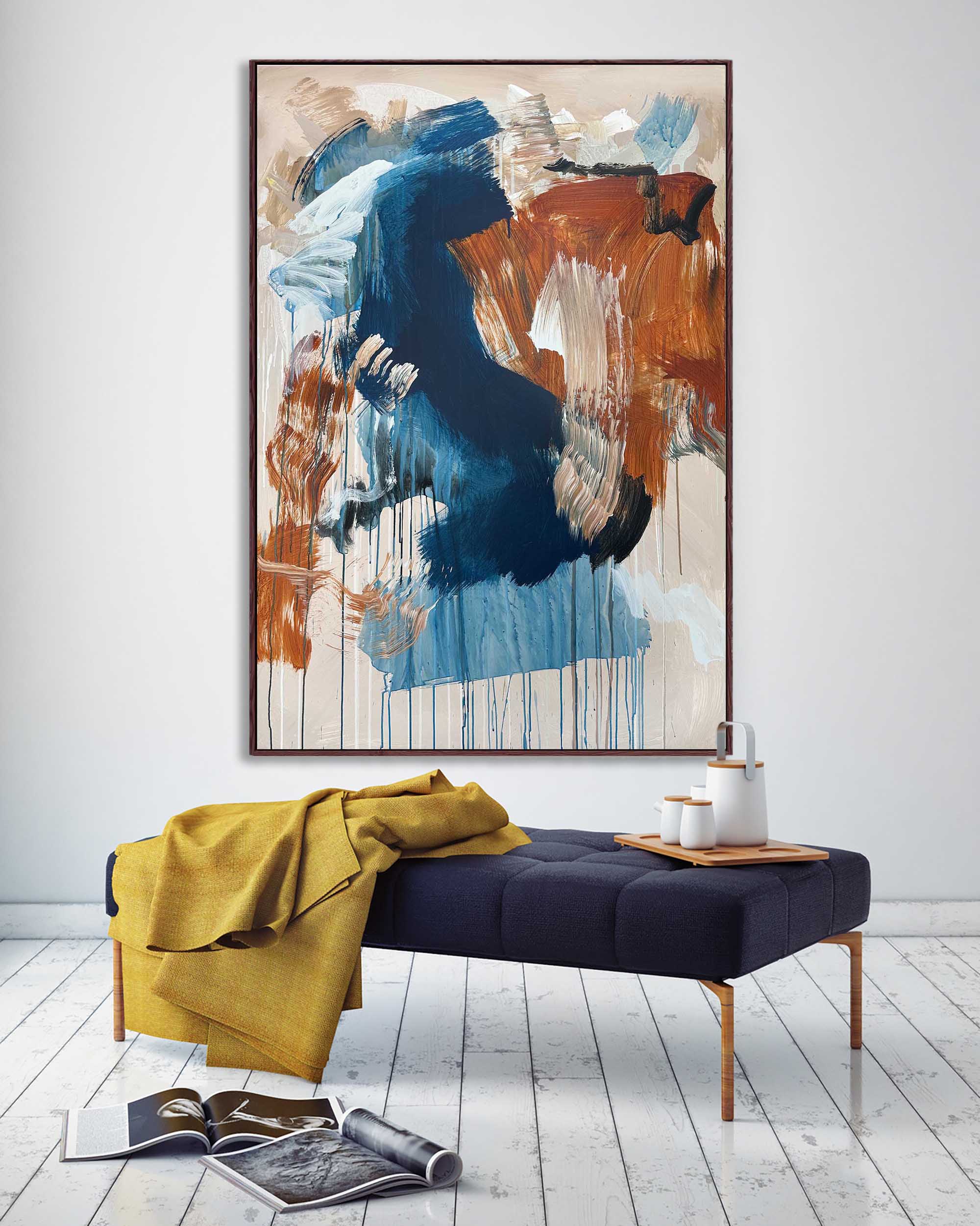 Late Night Reminiscing | Original Painting | 150x100cm