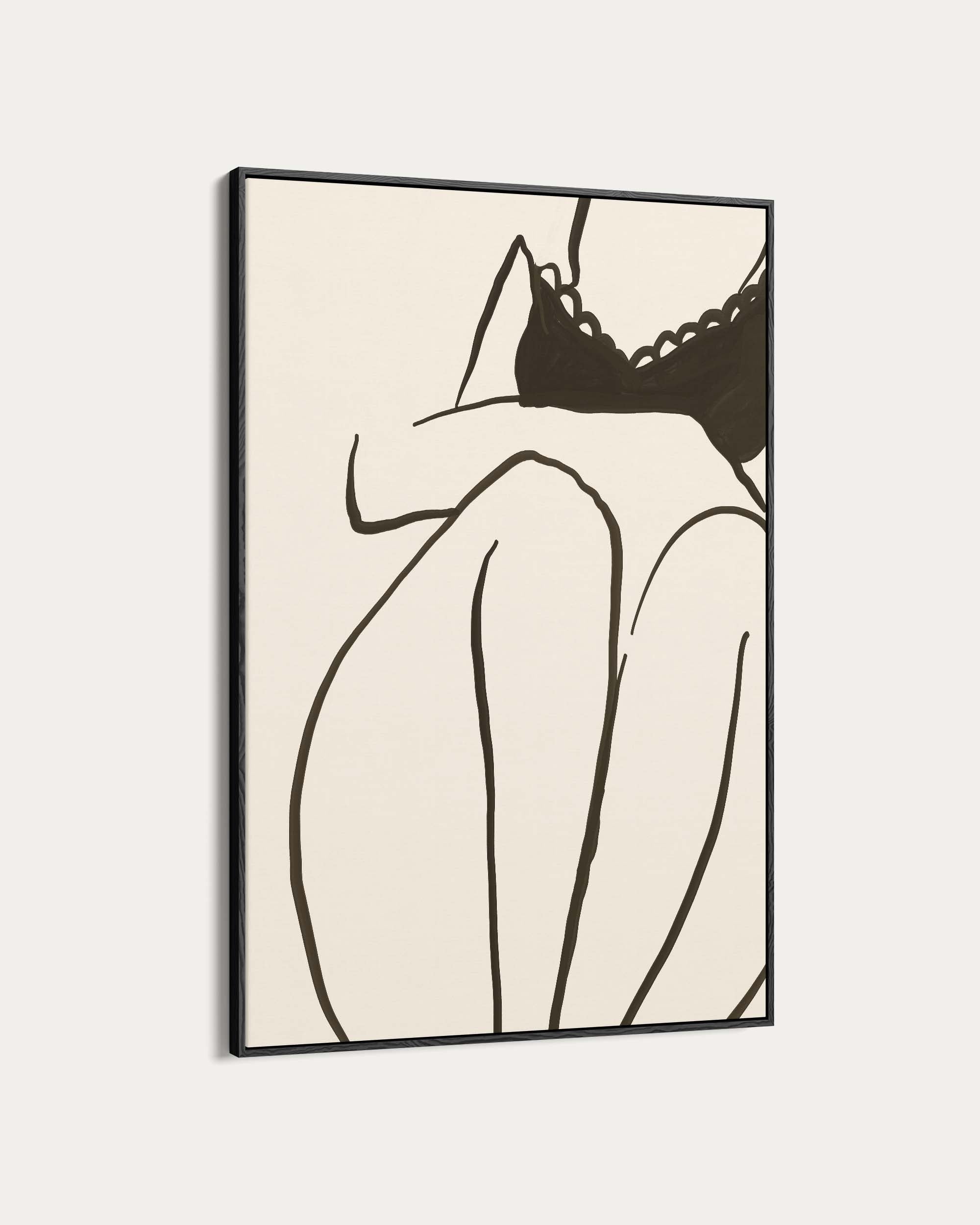 Figurative Line Wall Art Print
