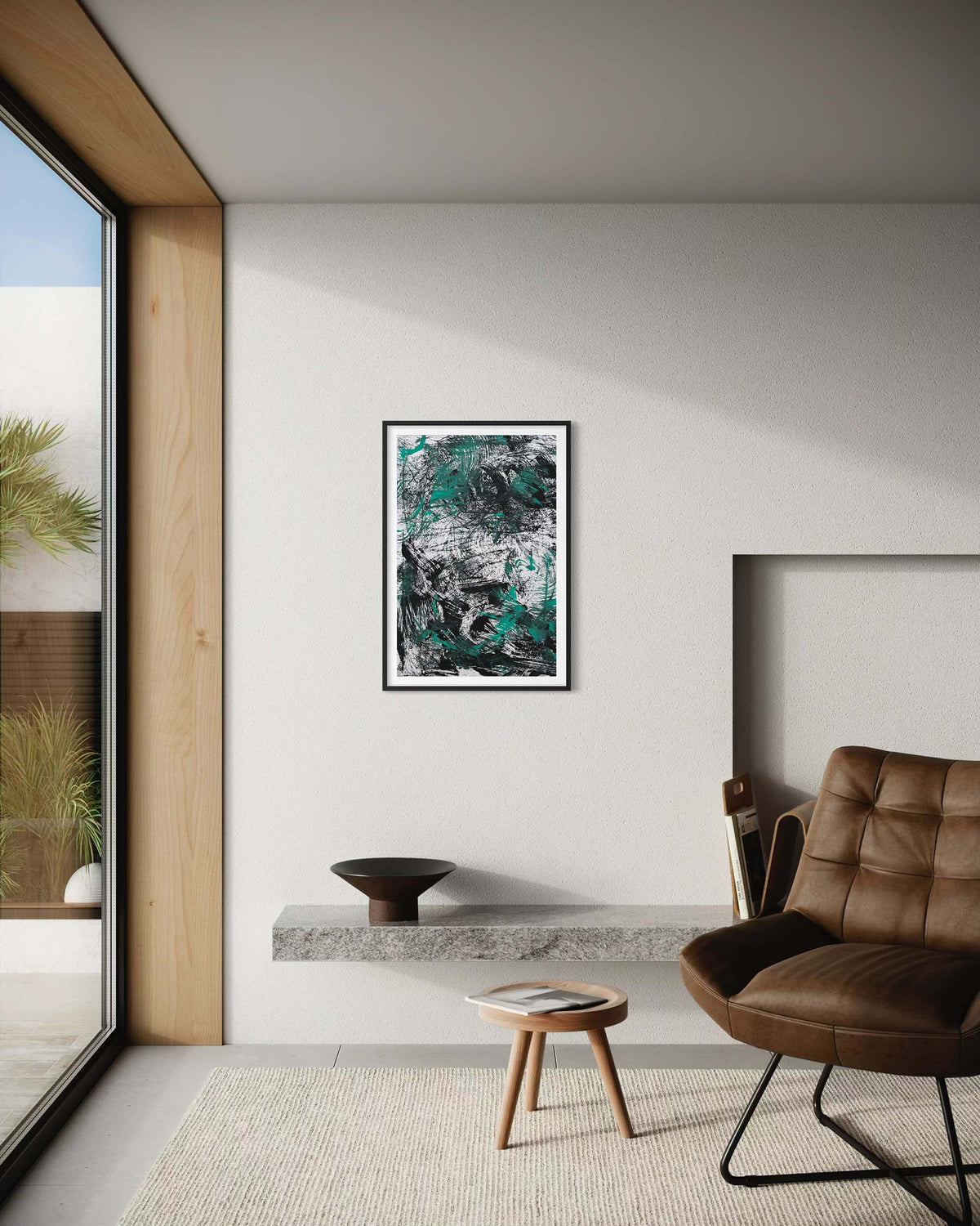 Paper Planes IV | Framed Original Painting