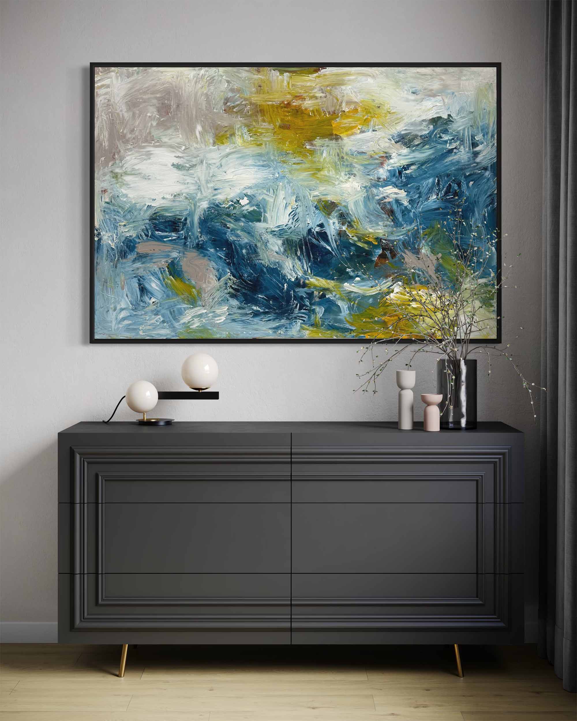 Follow The River | Original Painting | 150x100cm