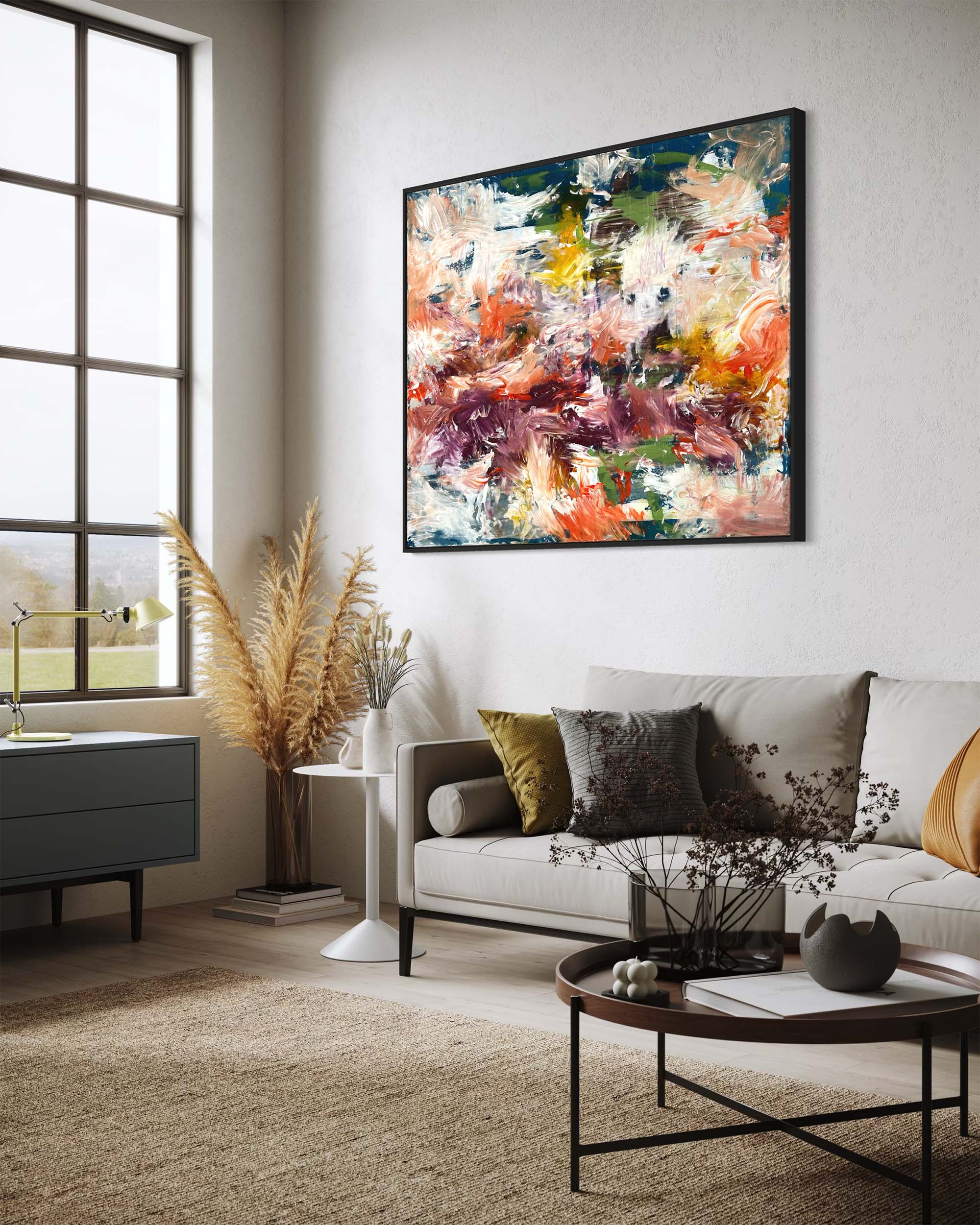 Autumn Garden | Original Painting | 150x120cm