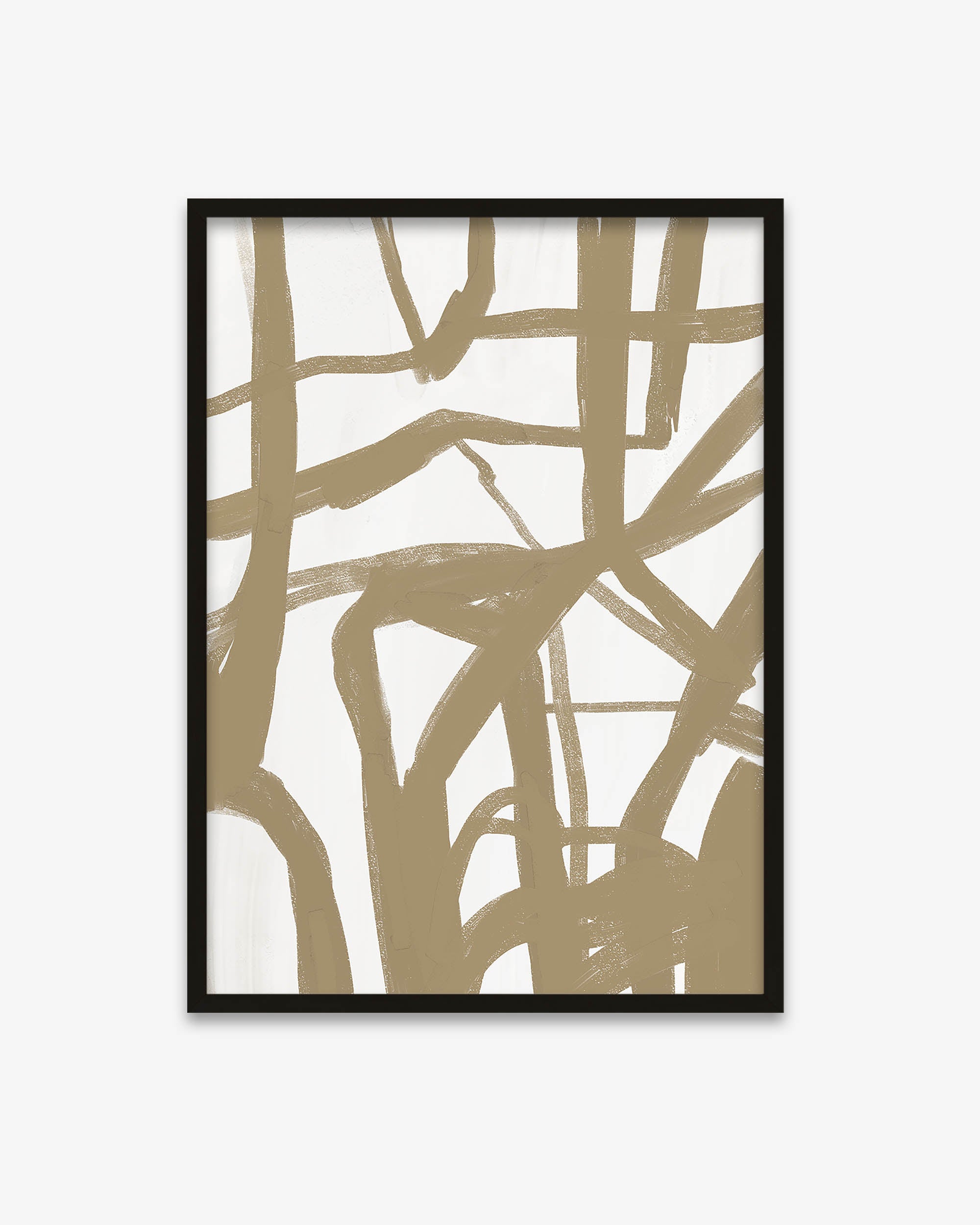 Golden Strings Art Print