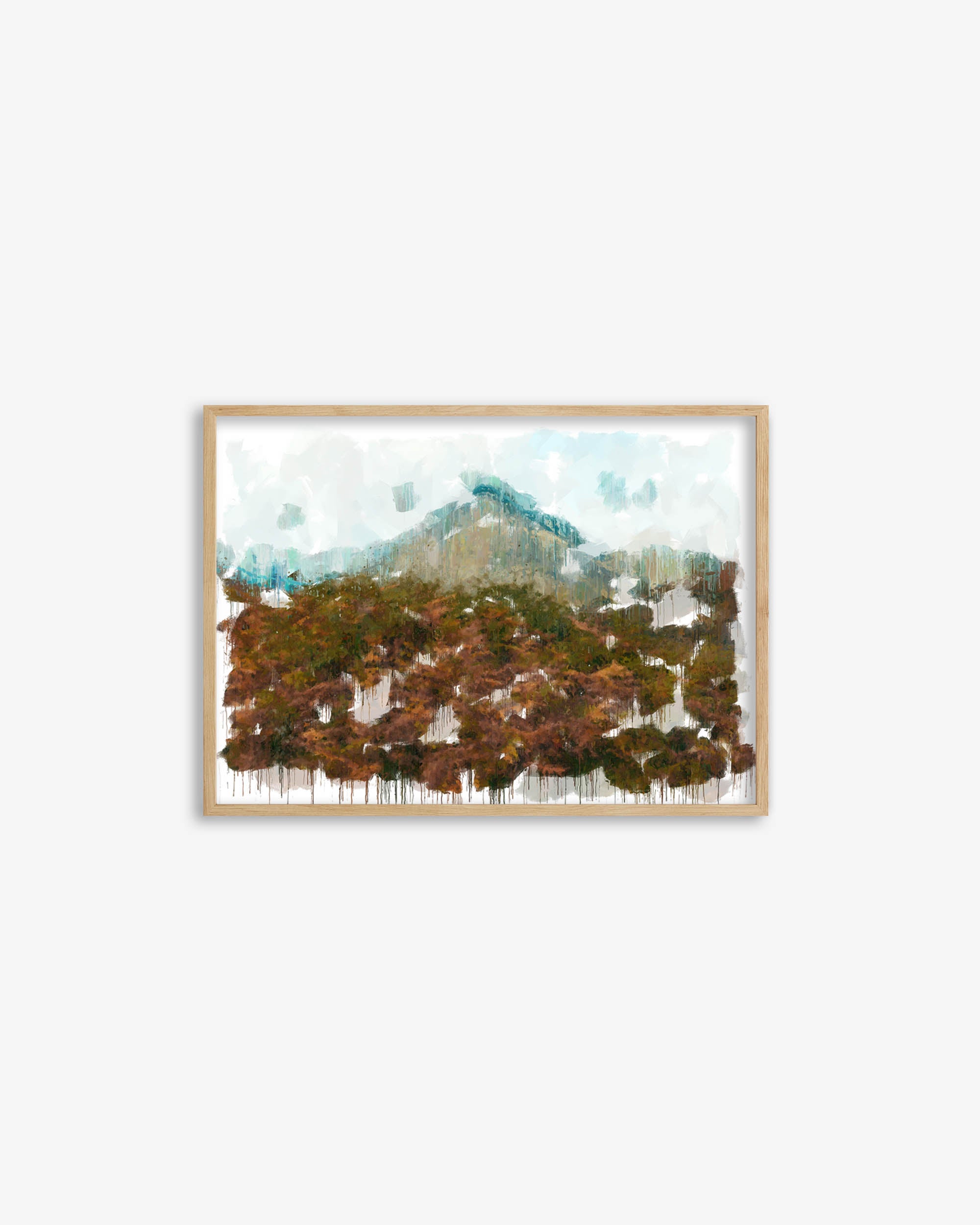 Autumn Mountain Views Art Print