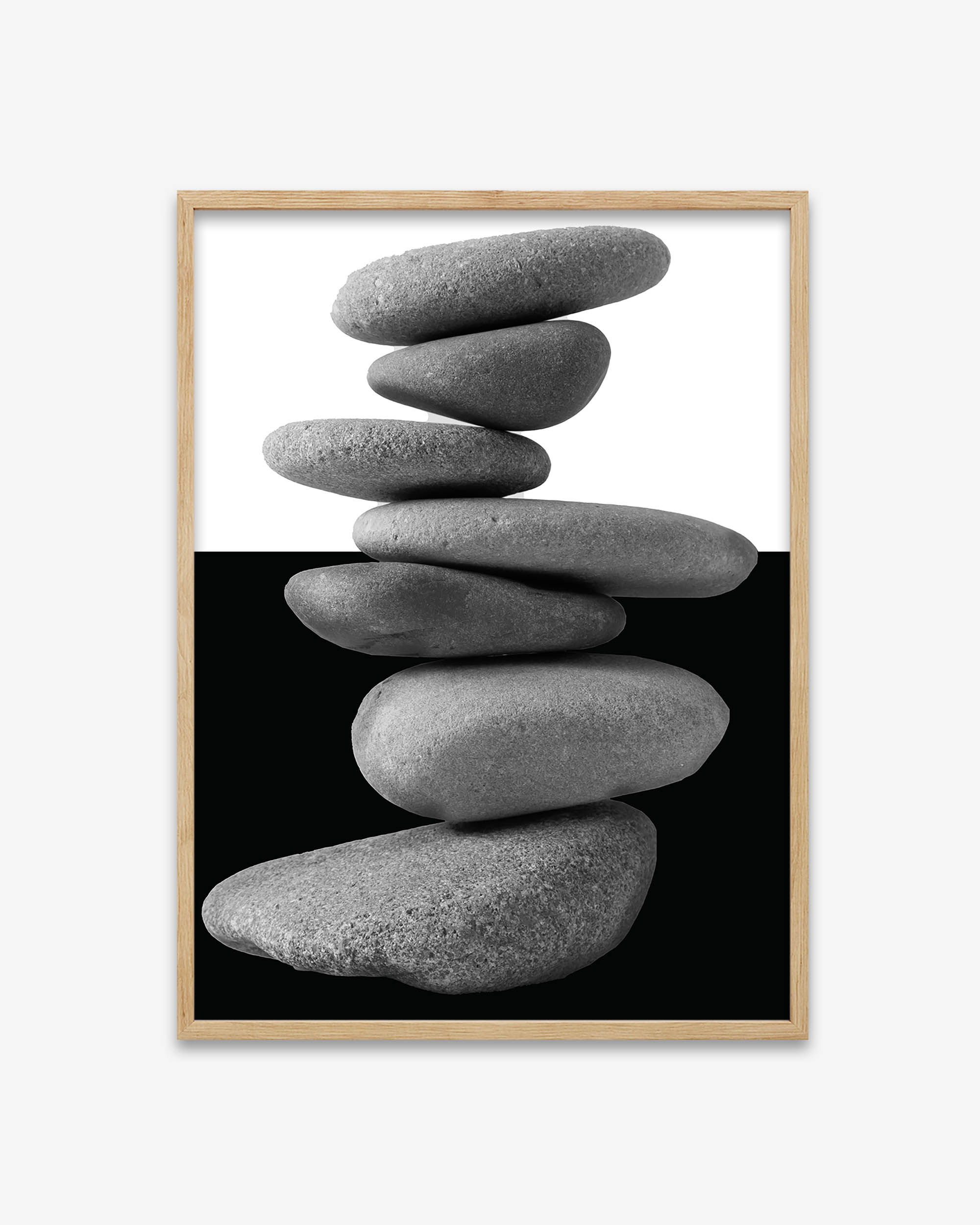 Balancing Stones Art Print