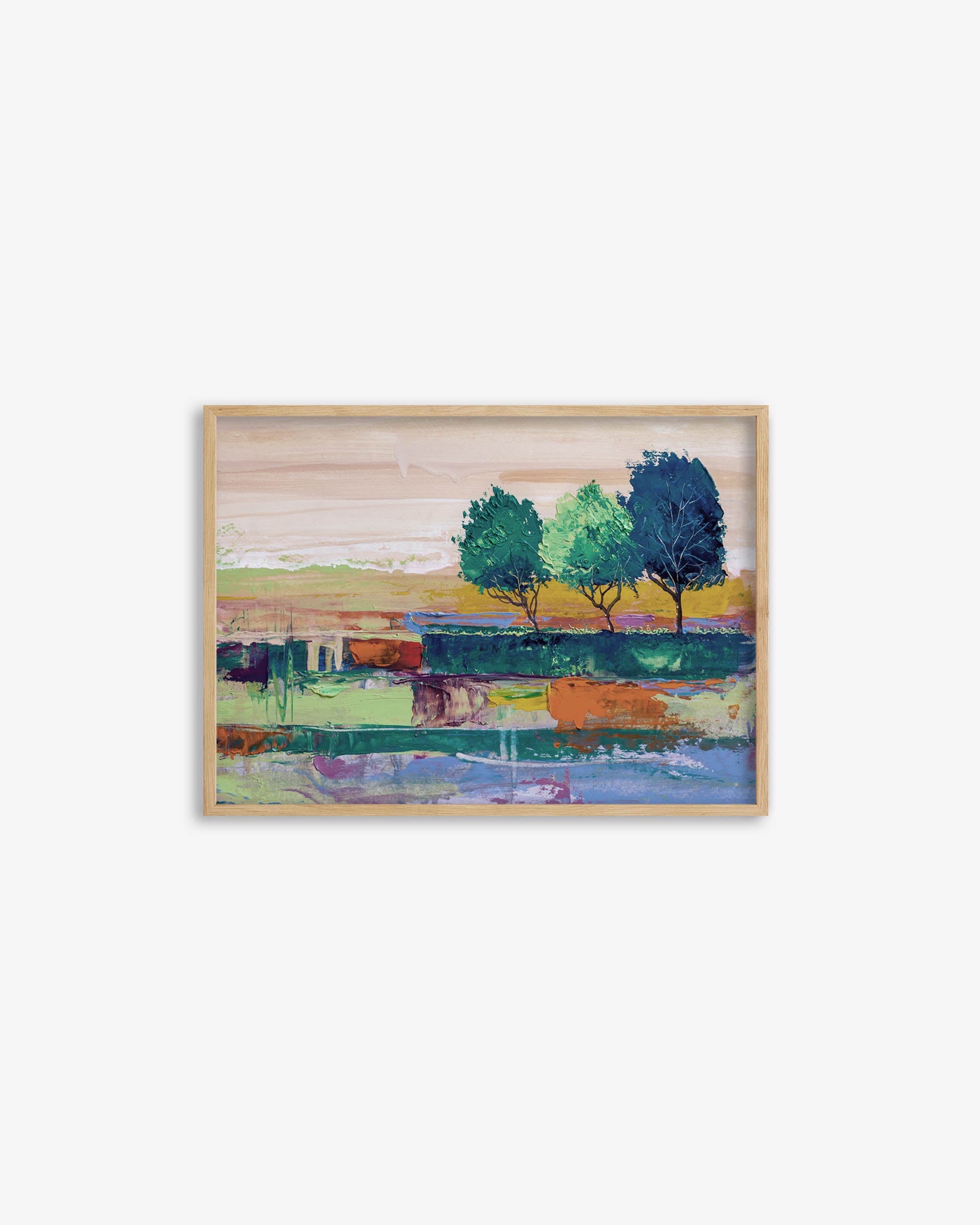 Impressionist Landscape Wall Art Print