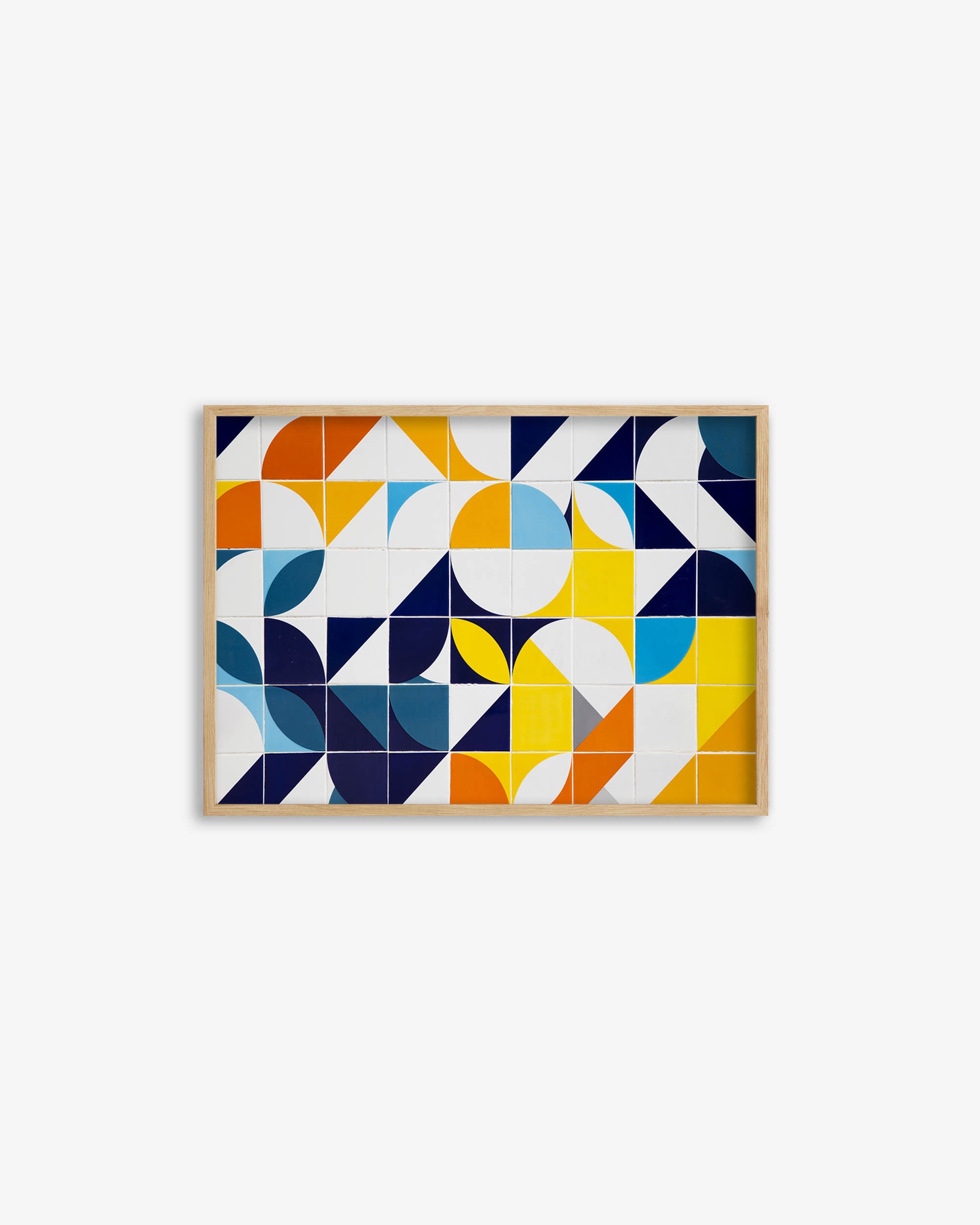 Geometric Tiles Wall Art Print
