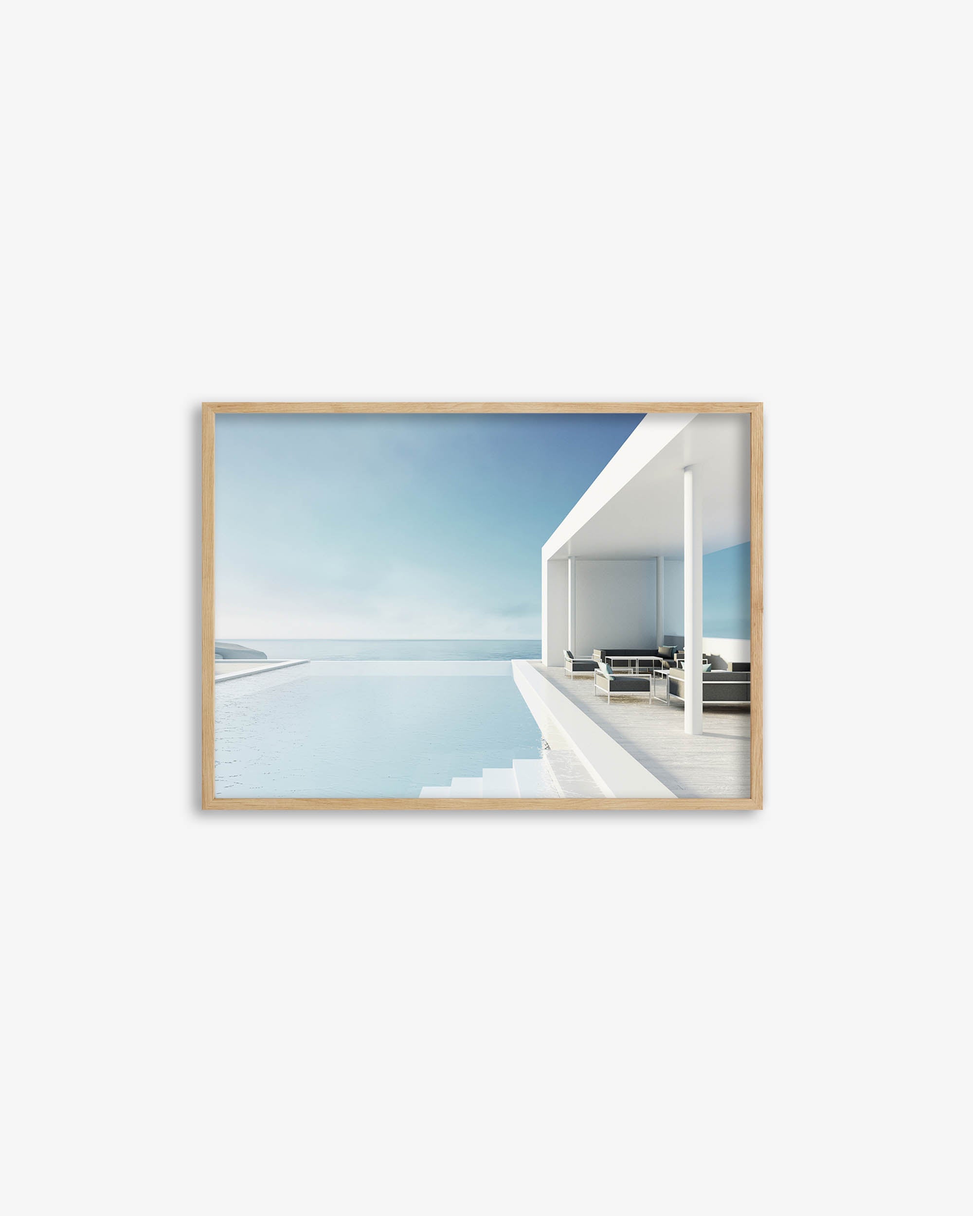 Infinity Pool Wall Art Print