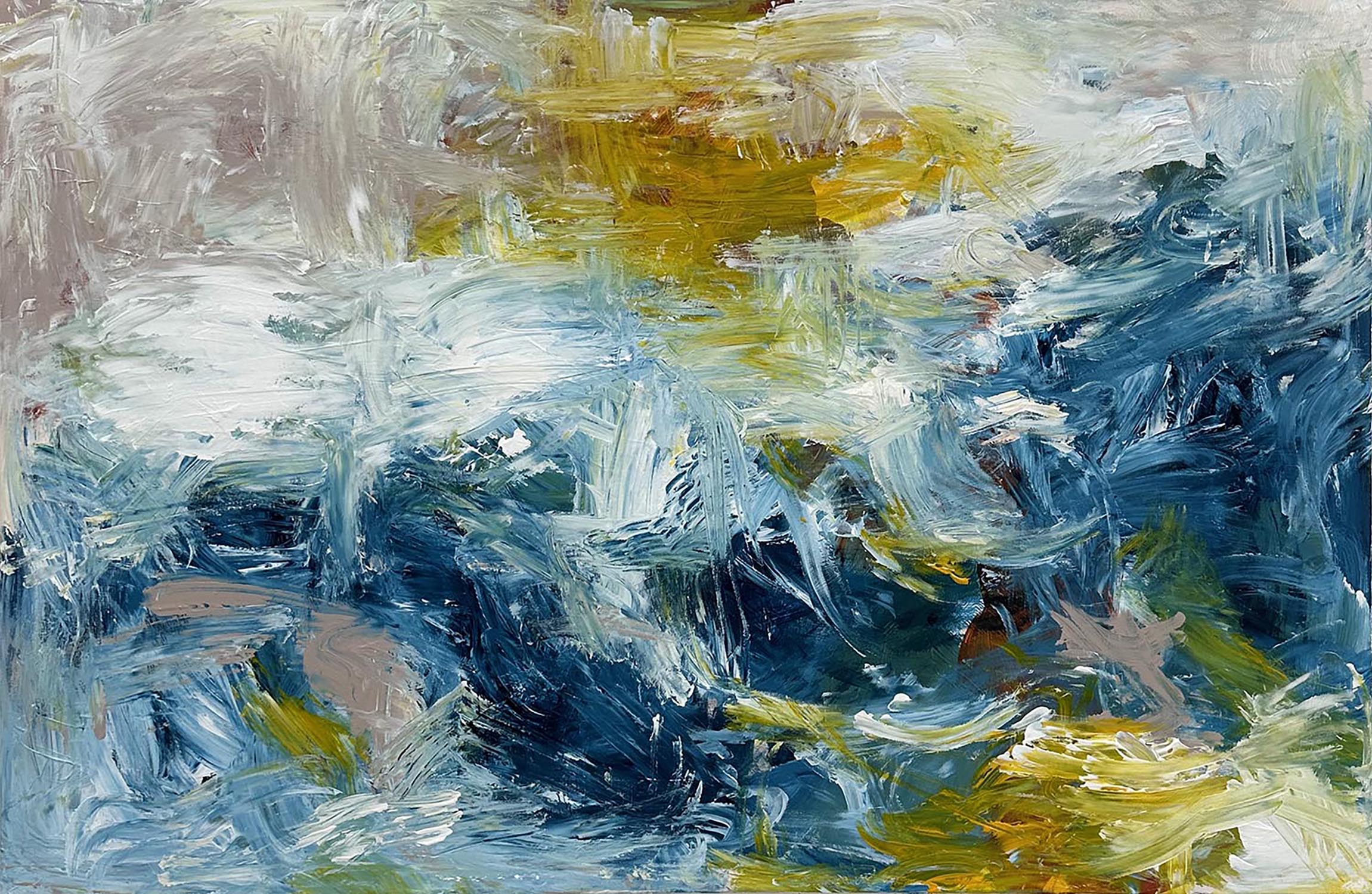 Follow The River | Original Painting | 150x100cm