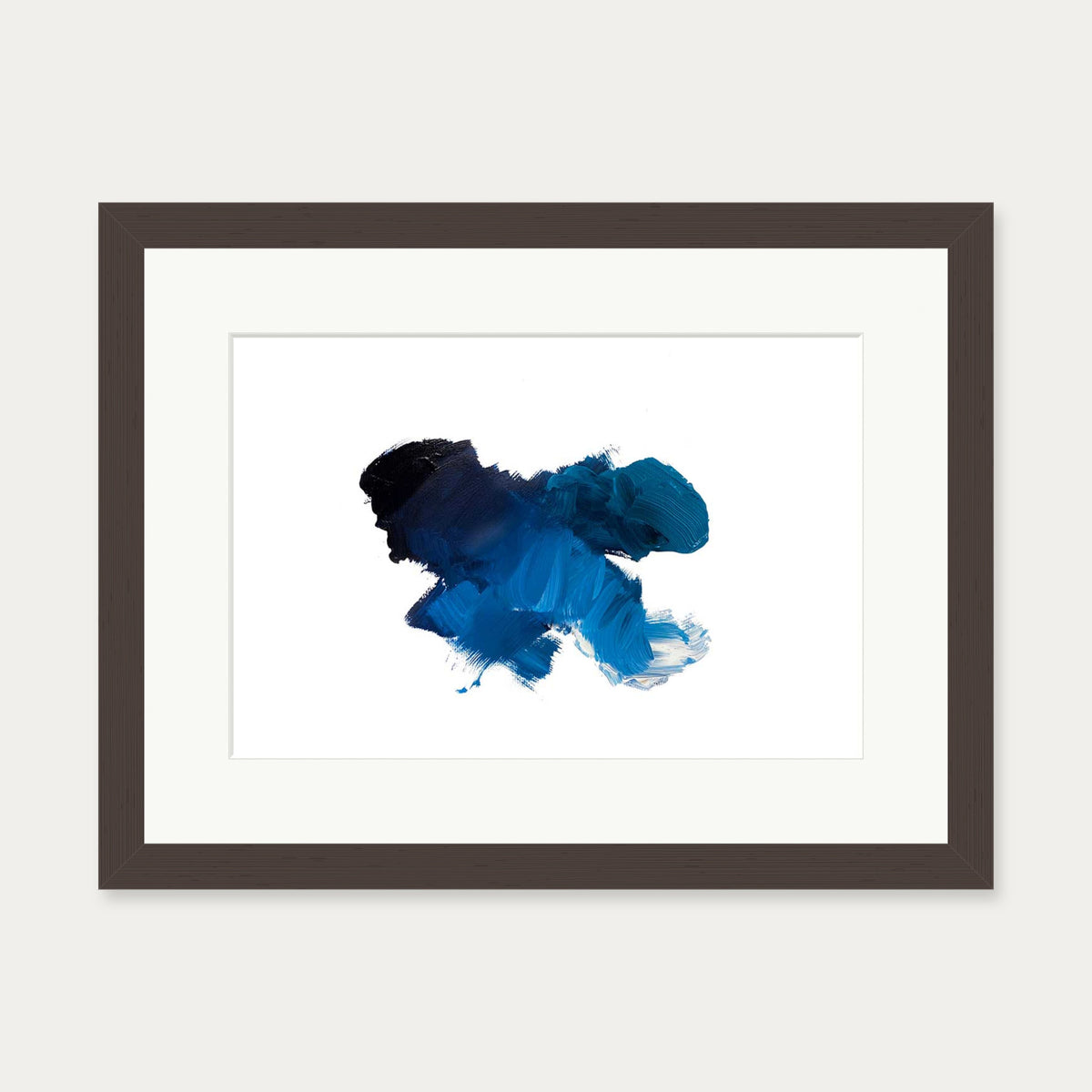Metaverse Art Print — 30 x 40 cm — Brown Frame