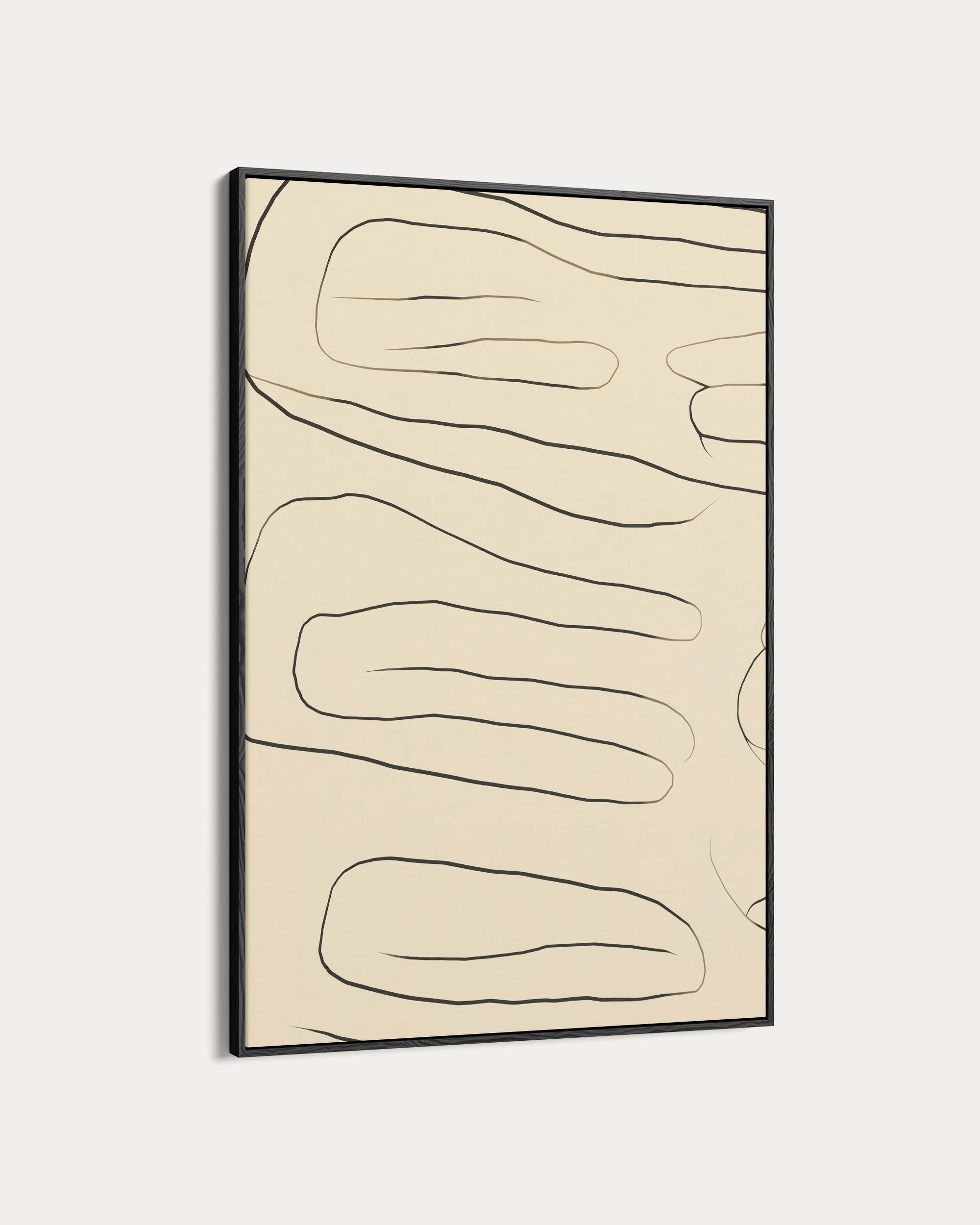 Minimal Texture Canvas Art