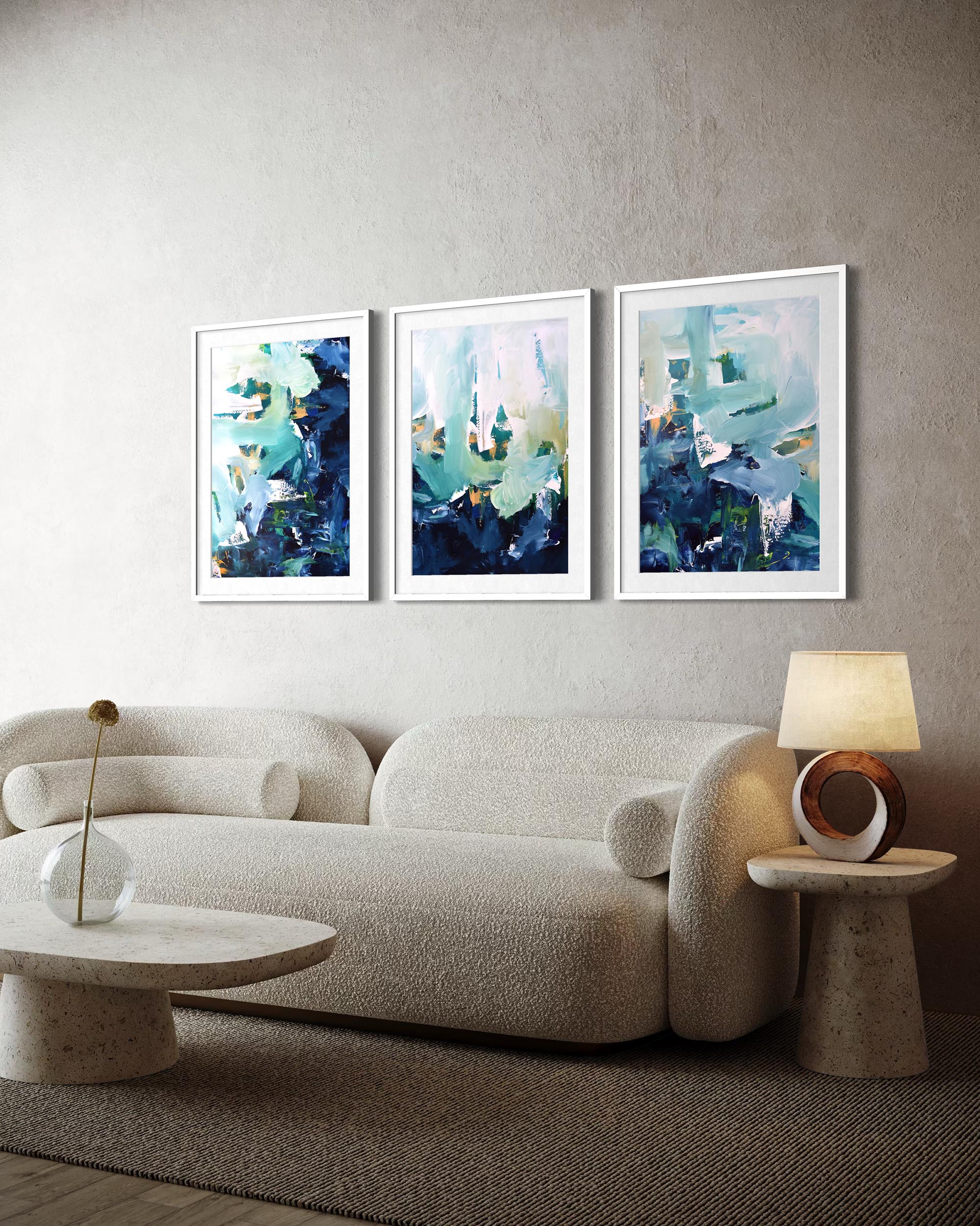 Abstract Landscape - Print Set Of 3
