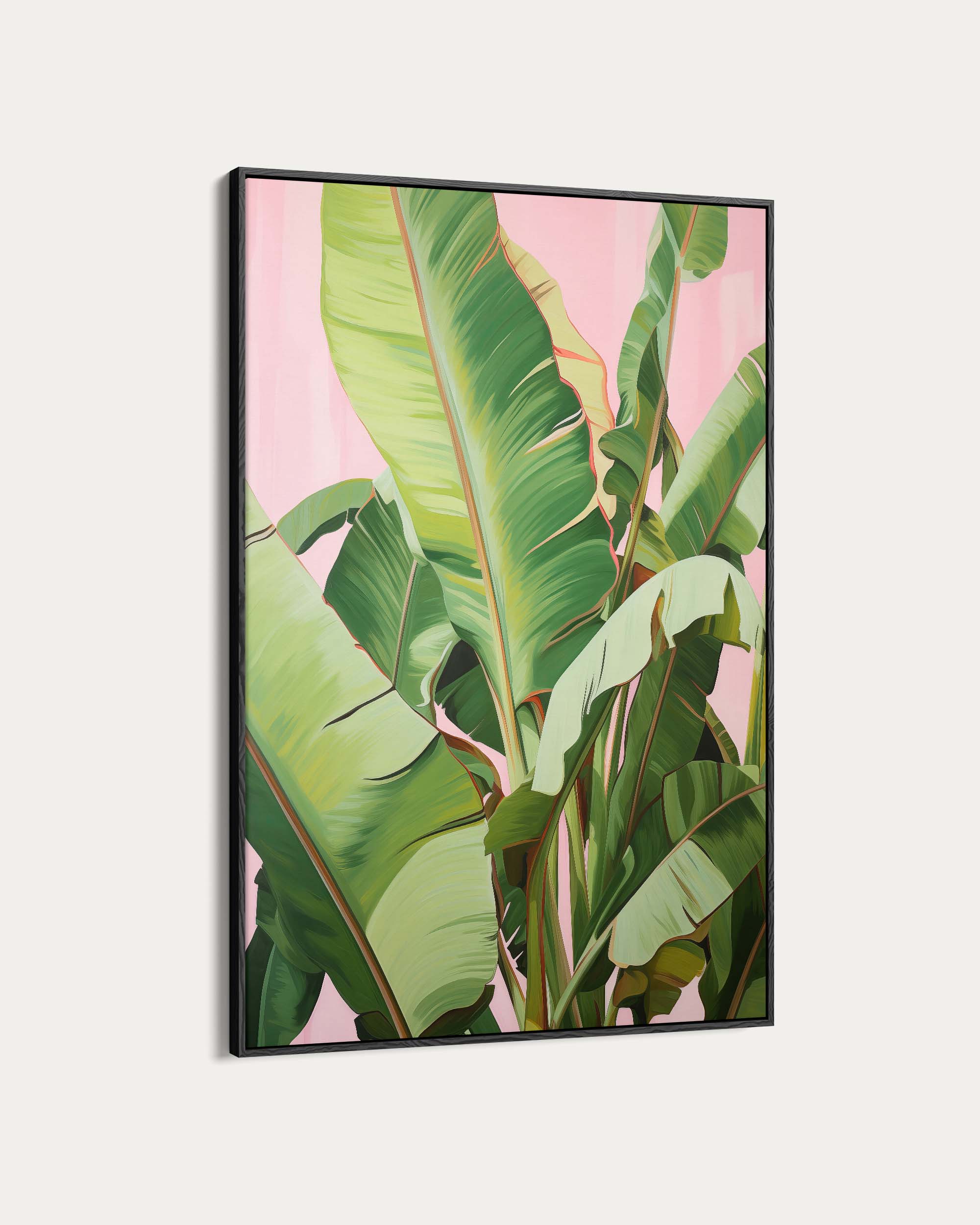 Banana Tree Illustration Wall Art