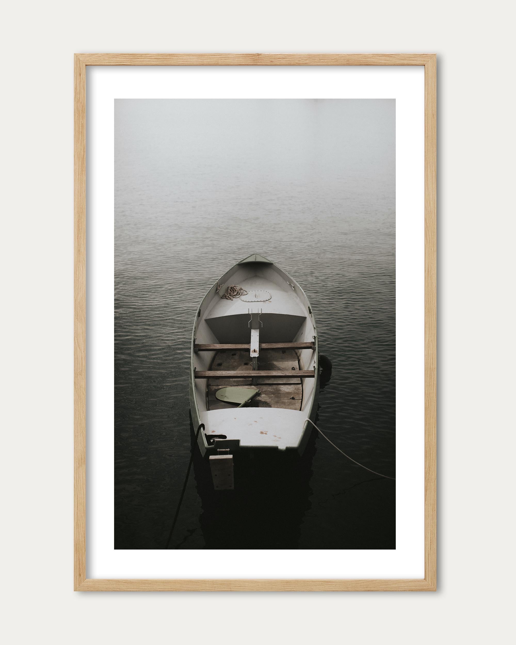 Drifting Boat Wall Art Print
