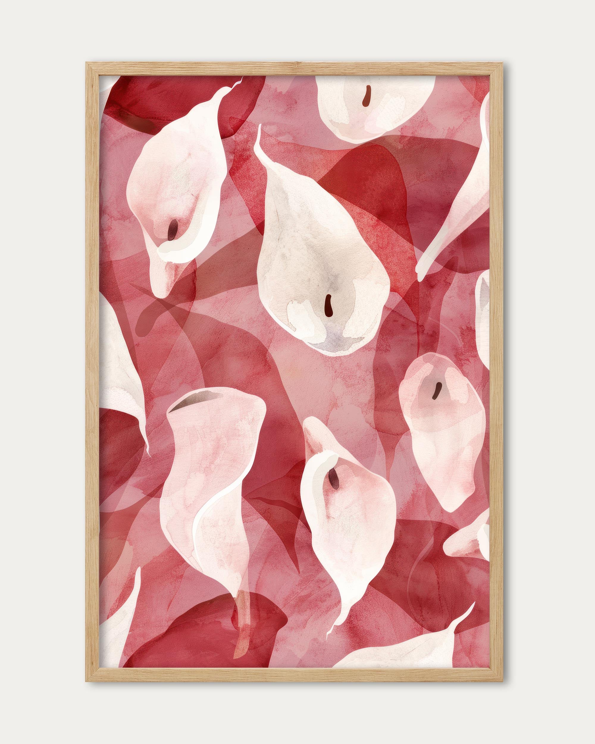 Lily Red Art Print