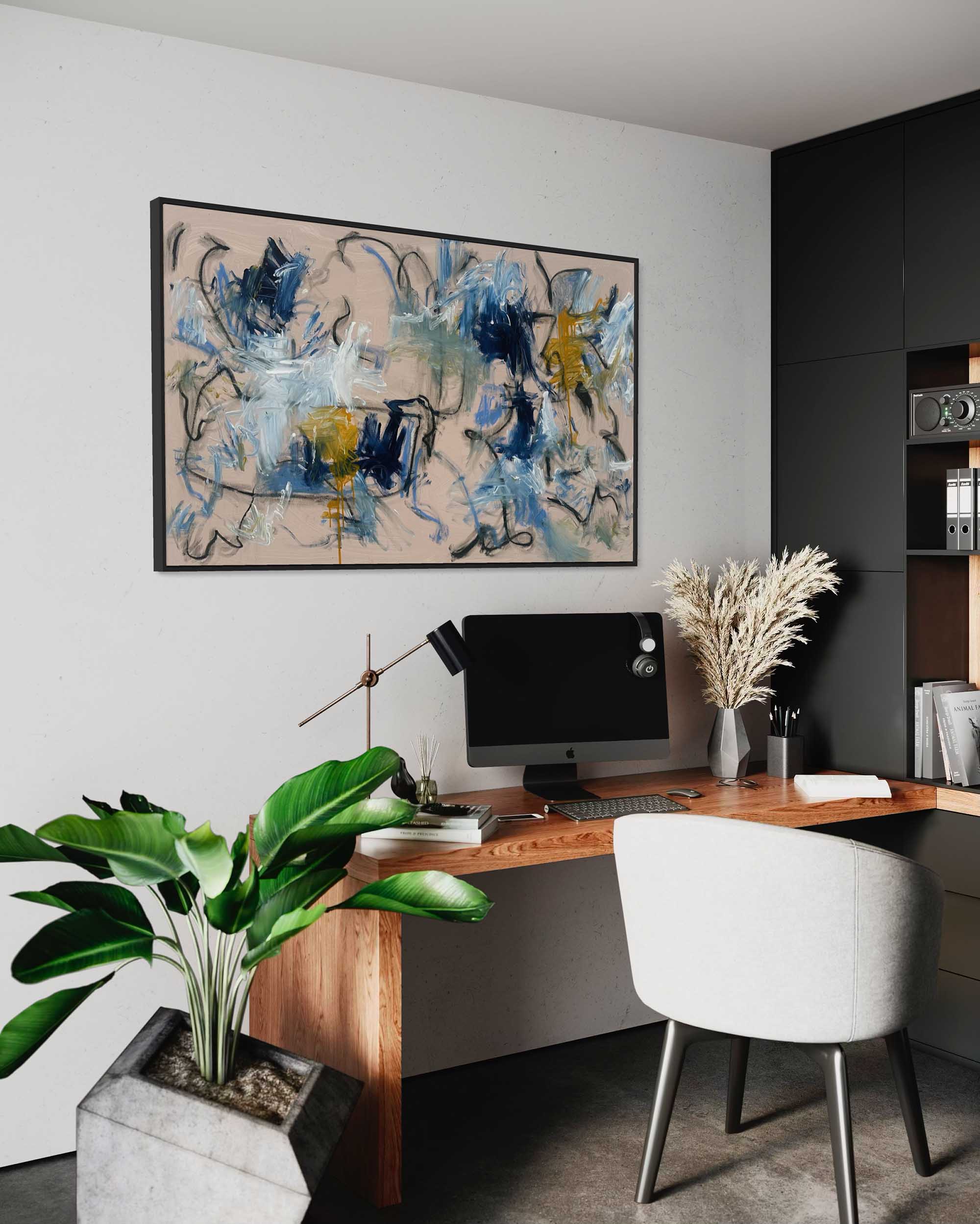 Interference II | Original Painting | 150x90cm