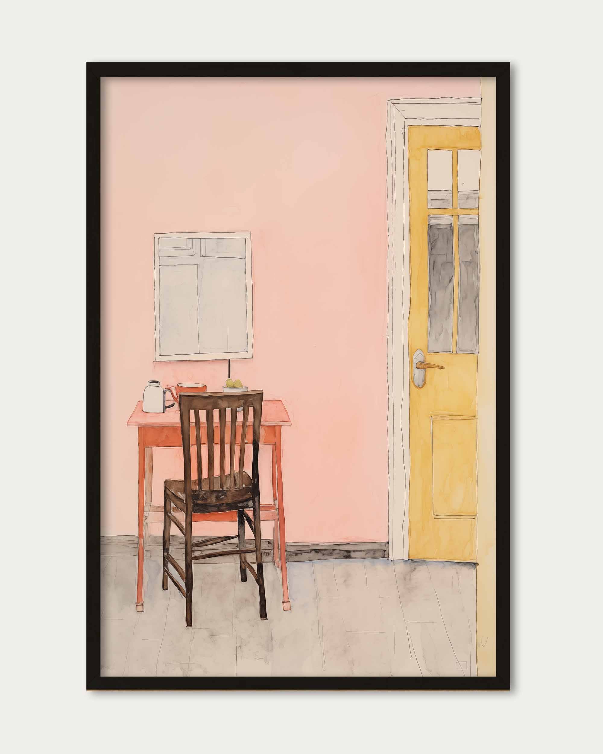 Cottage Wall Art Print