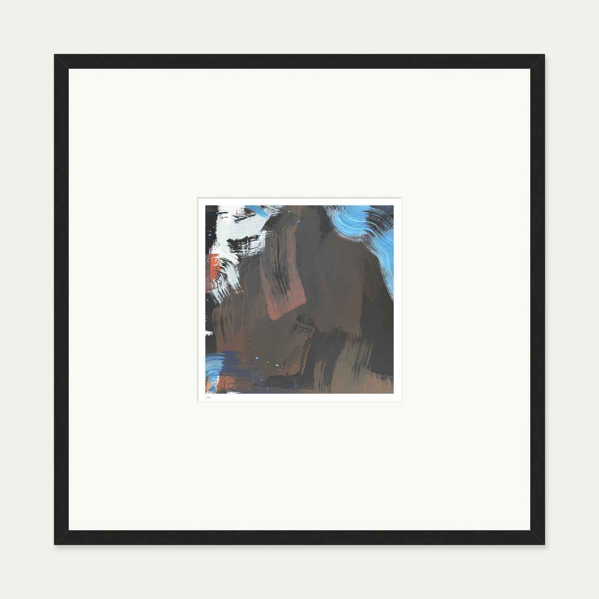 Open Air II Limited Edition Print — 70 x 70 cm — Black Frame