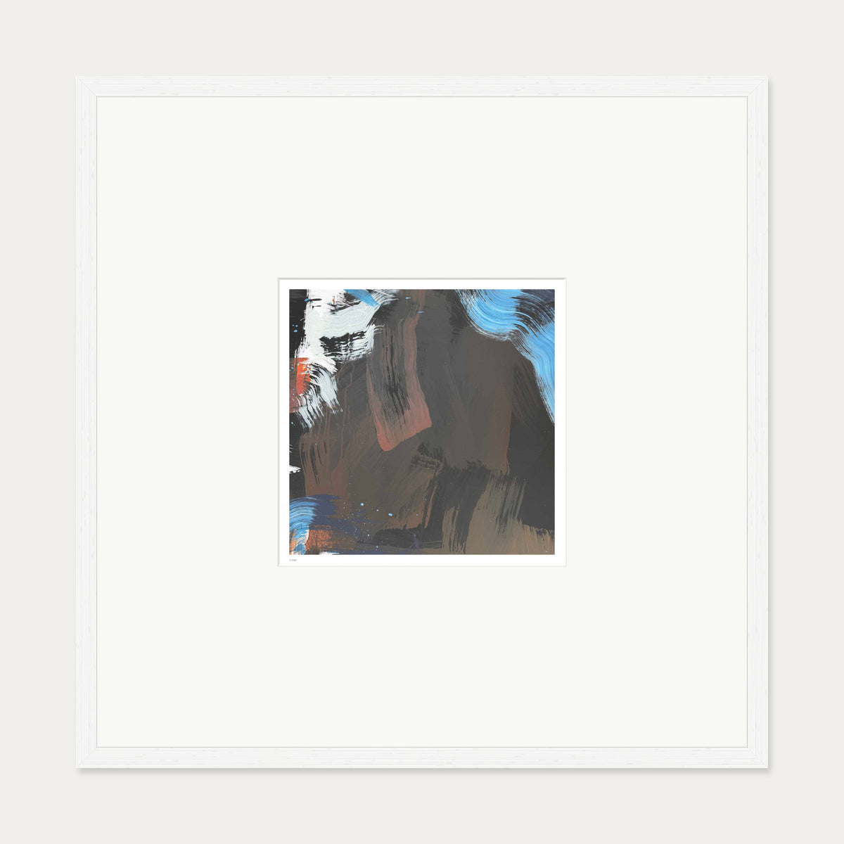 Open Air II Limited Edition Print — 70 x 70 cm — White Frame
