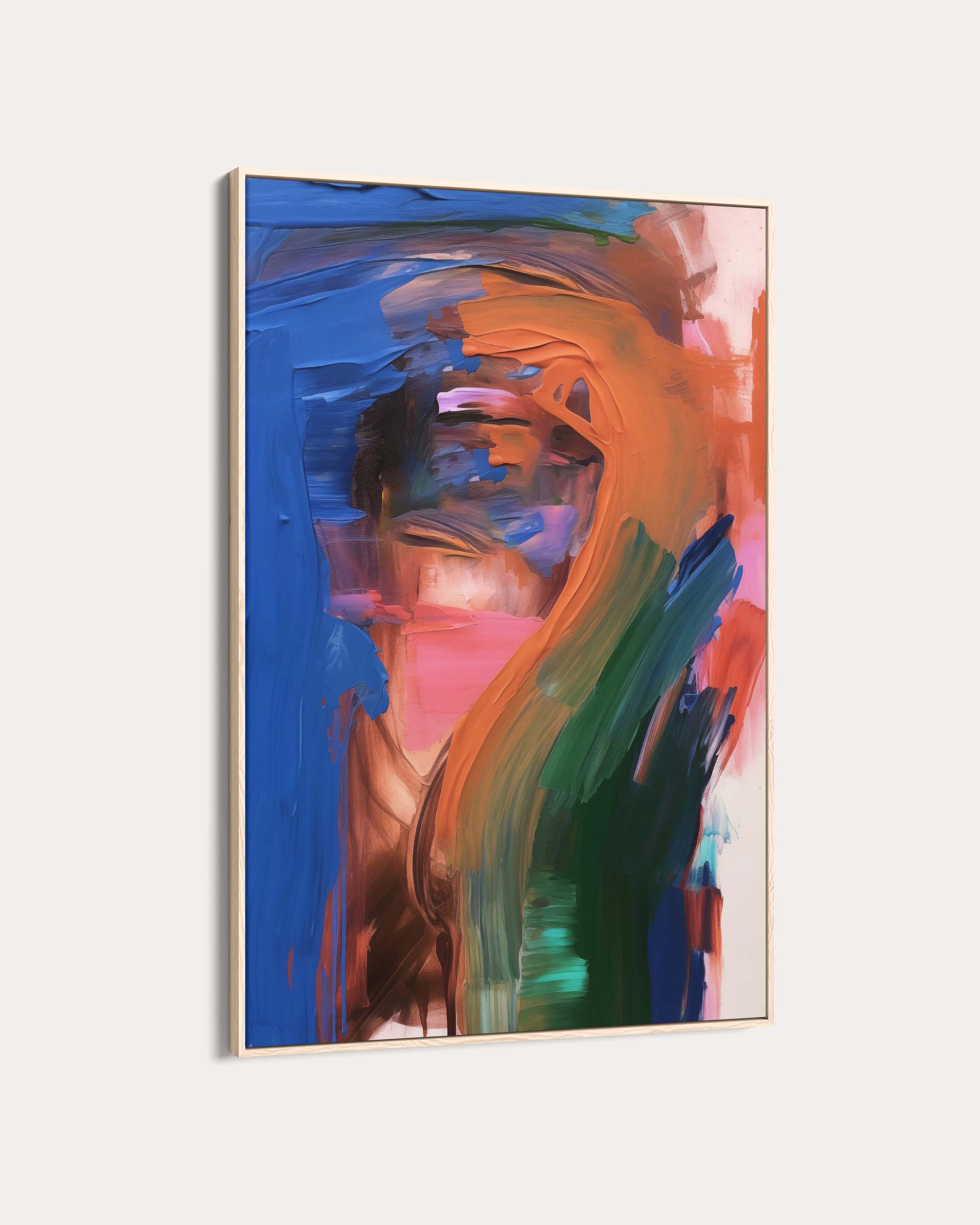 Vivid Abstract Colour II Art Print