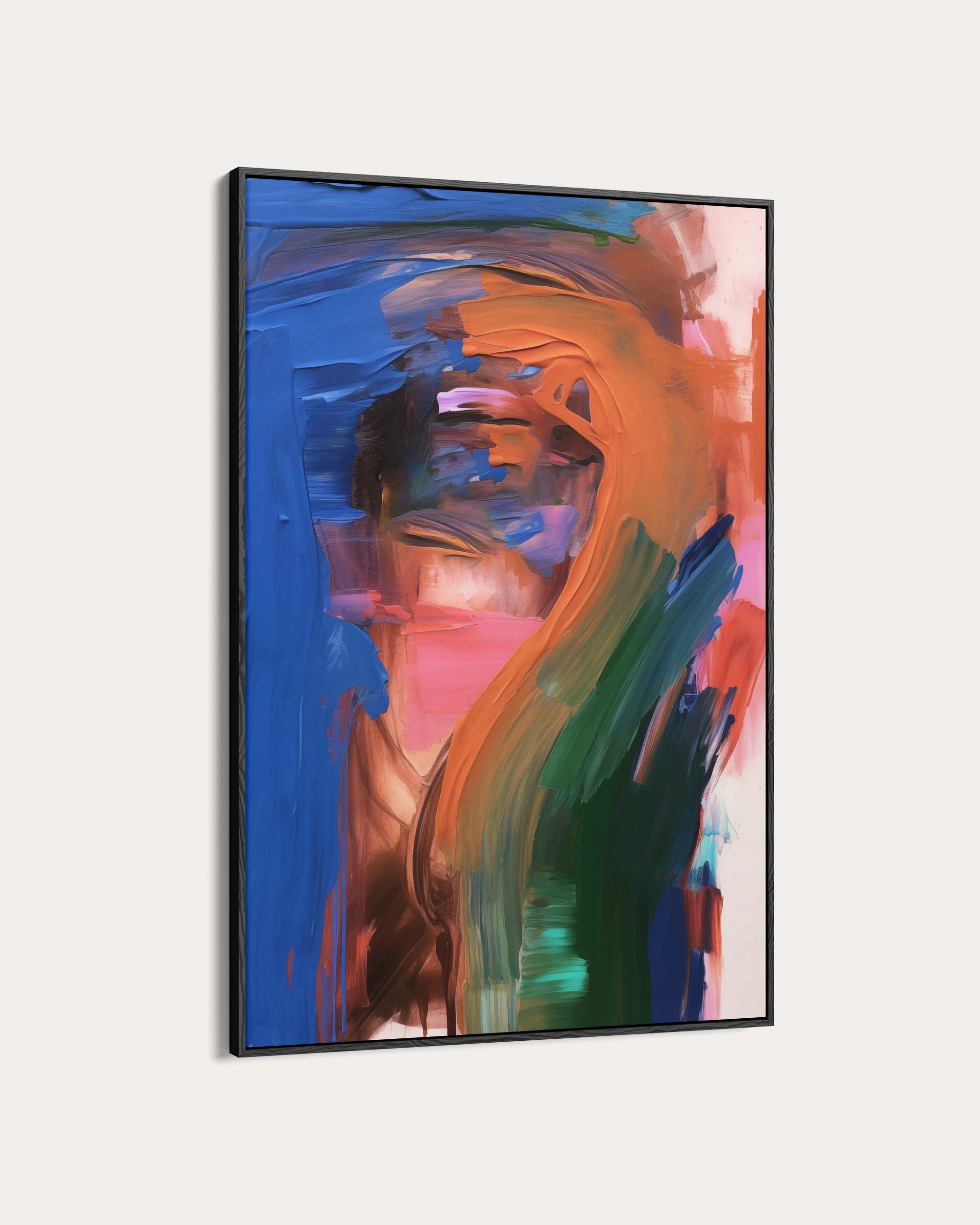 Vivid Abstract Colour II Art Print