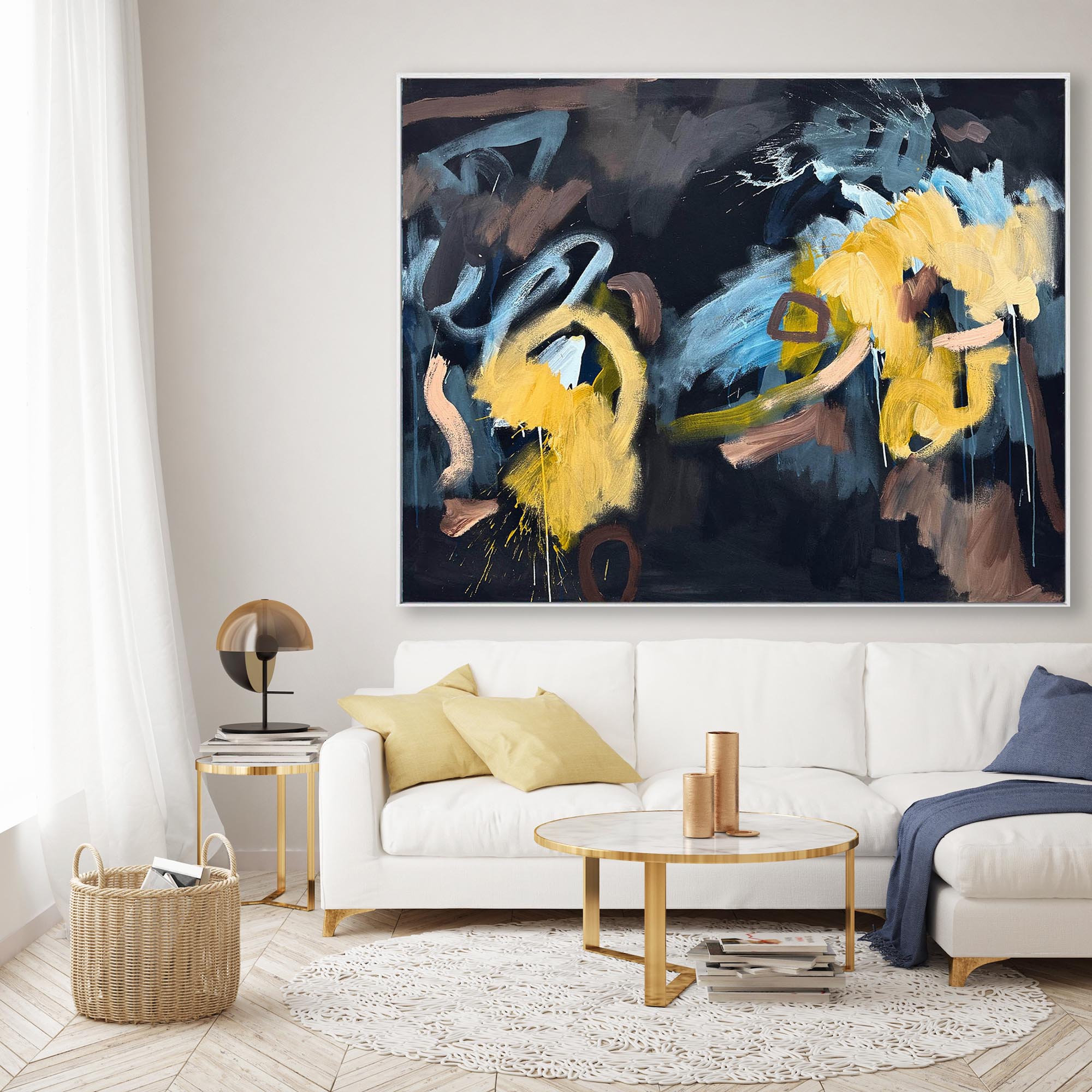 Midnight Conversations I | Original Painting | 150x120cm