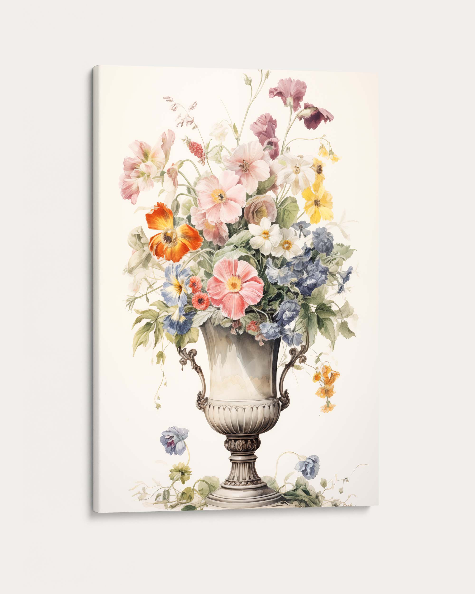 Roma Flowers Wall Art Print
