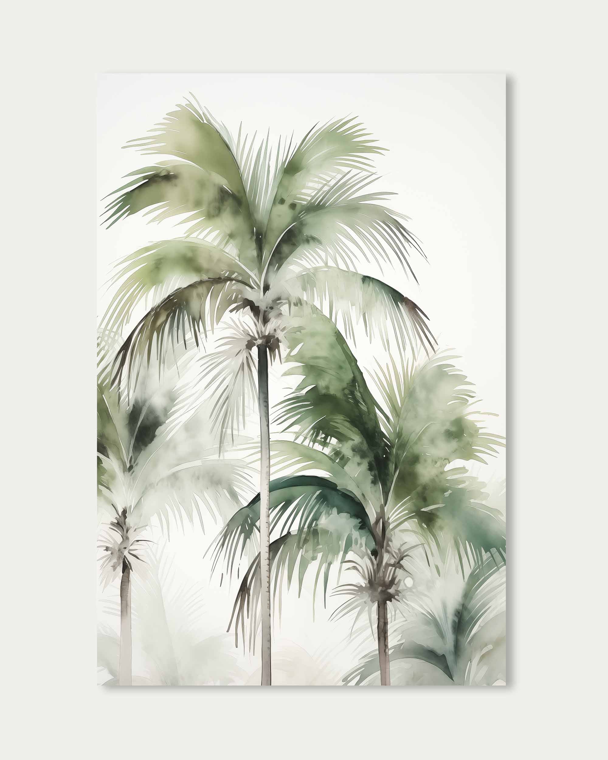 Palm Trees Wall Art Print