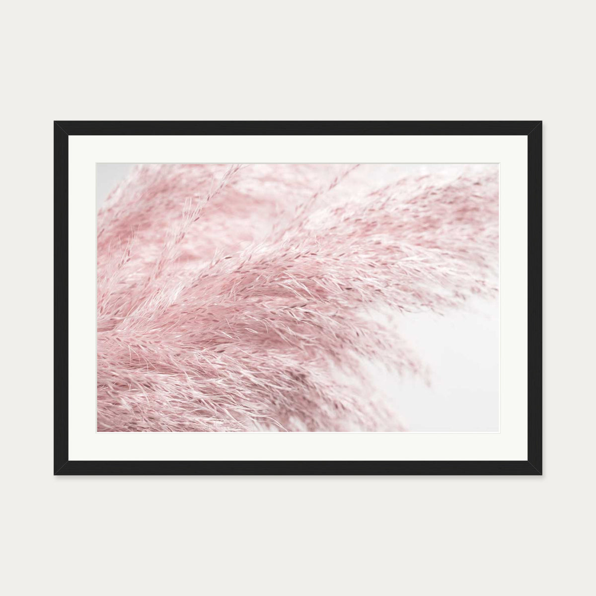 Pampass III Wall Art Print — 50 x 70 cm — Black Frame