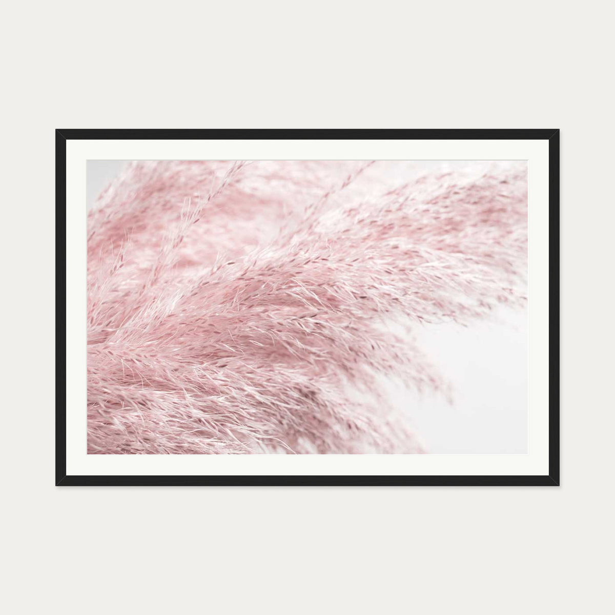 Pampass III Wall Art Print — 70 x 100 cm — Black Frame