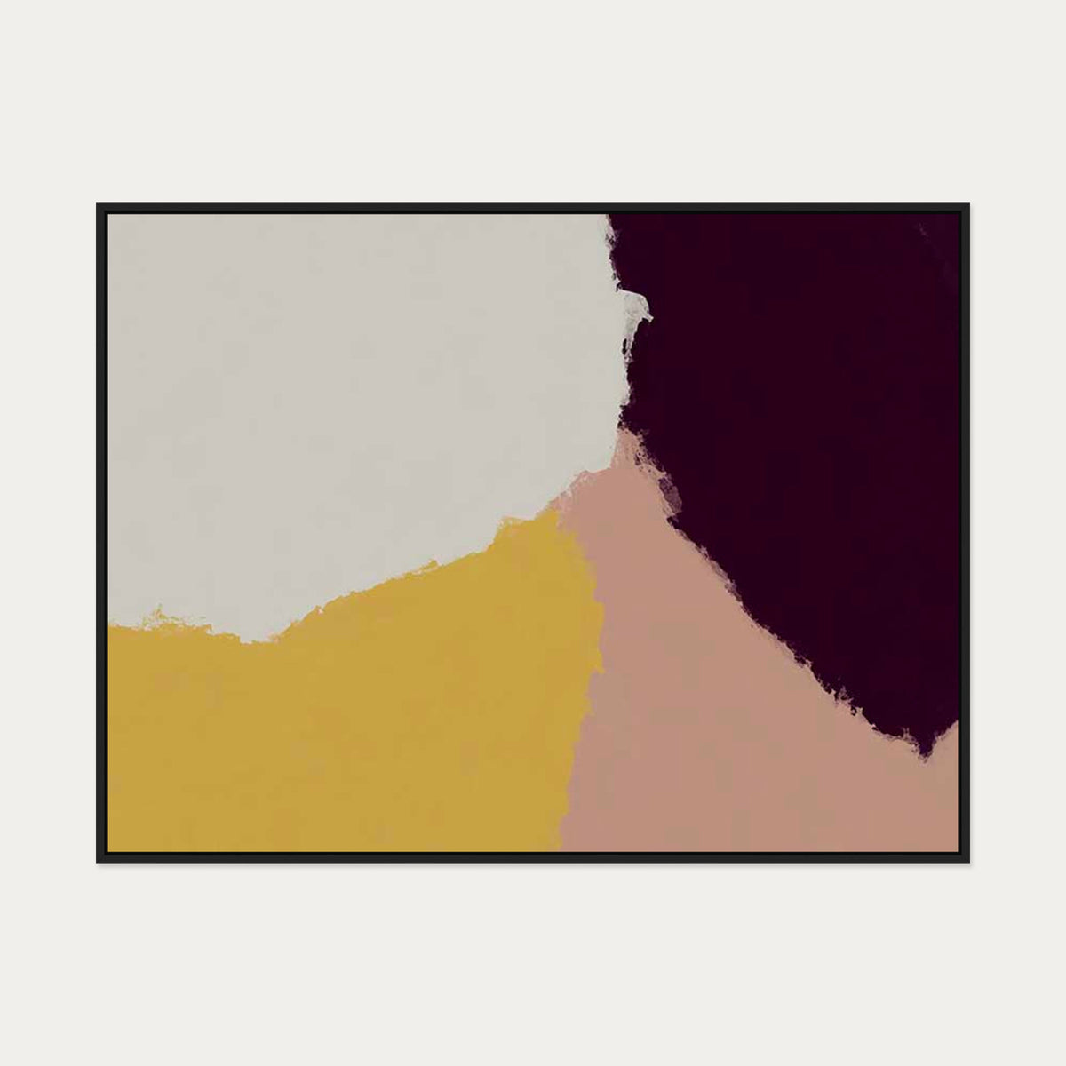 Penultimate Canvas Art — 90 x 120 cm — Black Frame